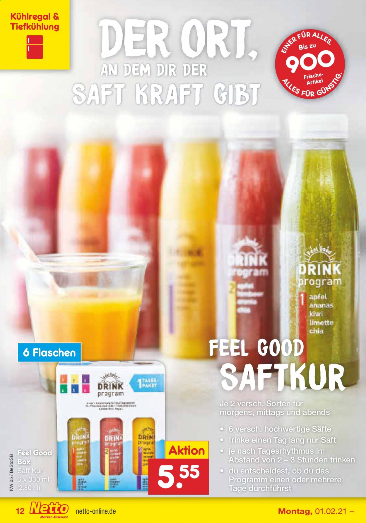 Netto Marken-Discount Prospekte  - 1.02.2021 - 6.02.2021. Seite 12