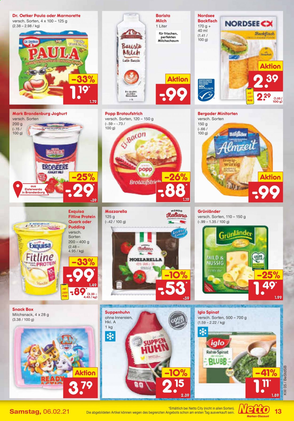 Netto Marken-Discount Prospekte  - 1.02.2021 - 6.02.2021. Seite 13