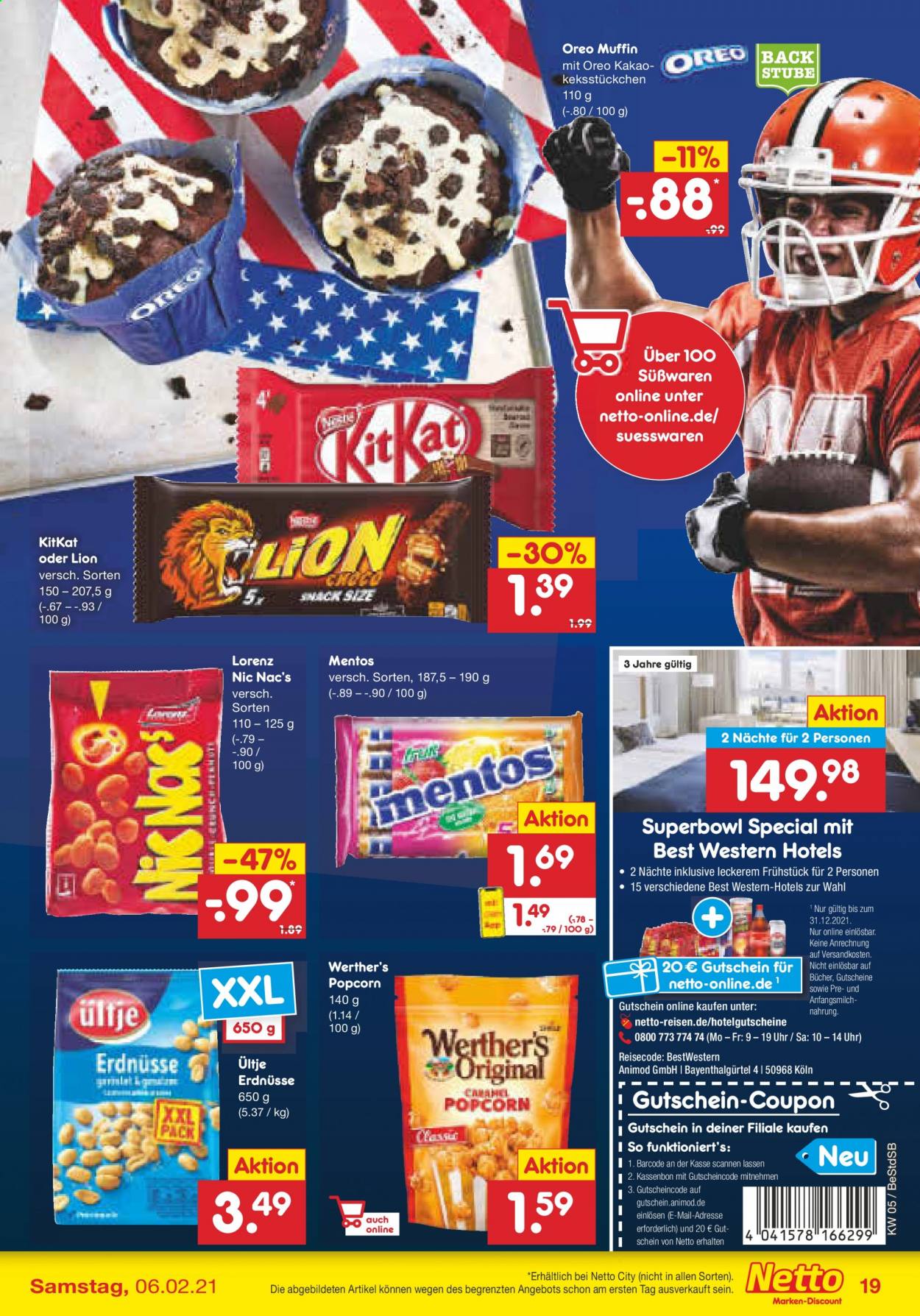 Netto Marken-Discount Prospekte  - 1.02.2021 - 6.02.2021. Seite 19