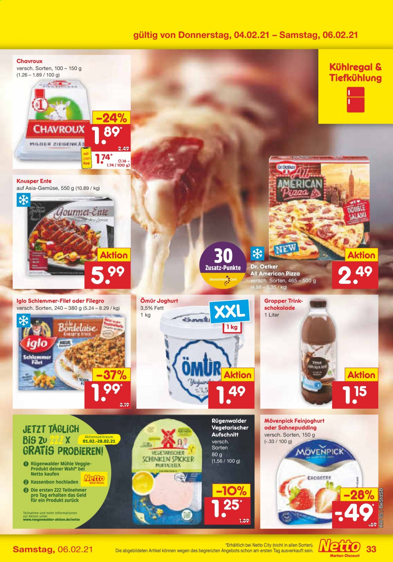 Netto Marken-Discount Prospekte  - 1.02.2021 - 6.02.2021. Seite 33