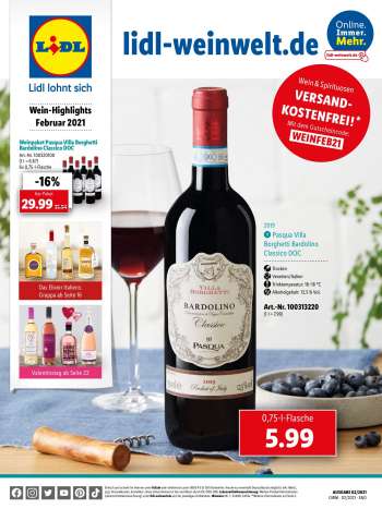 Prospekte Lidl - 1.2.2021 - 28.2.2021.