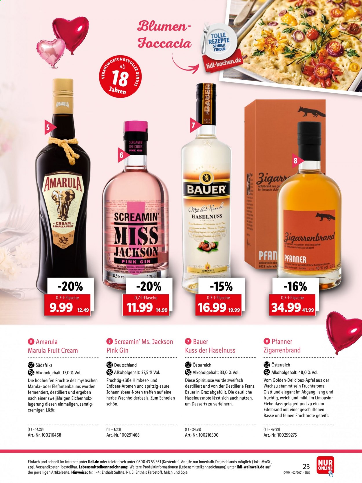 Lidl Prospekte  - 1.02.2021 - 28.02.2021. Seite 23