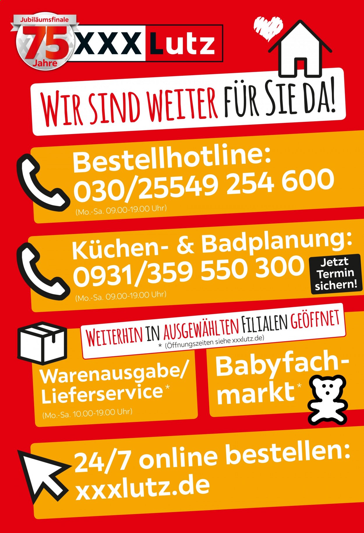XXXLutz Prospekte  - 1.02.2021 - 14.02.2021. Seite 1