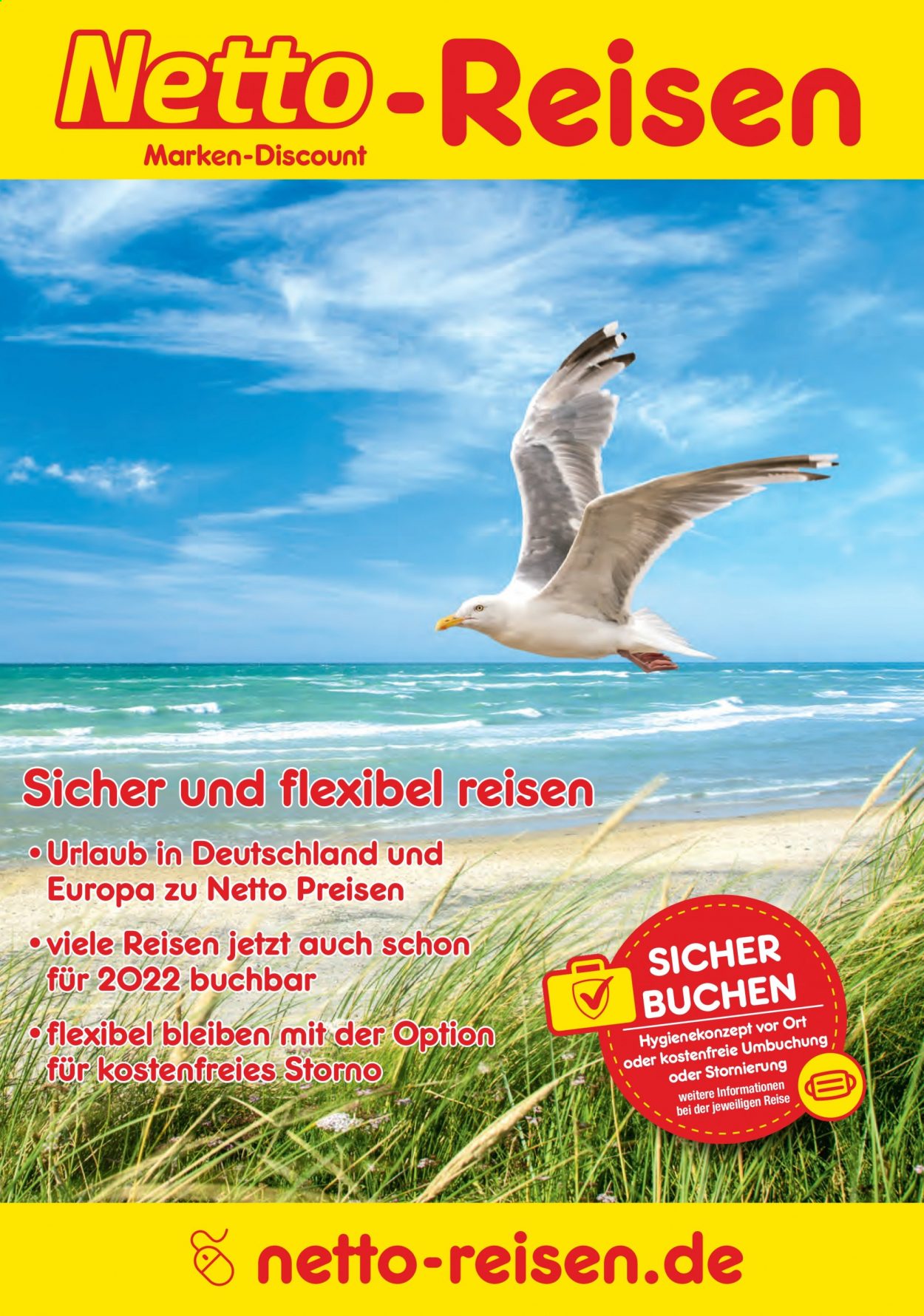 Netto Marken-Discount Prospekte  - 1.02.2021 - 28.02.2021. Seite 1