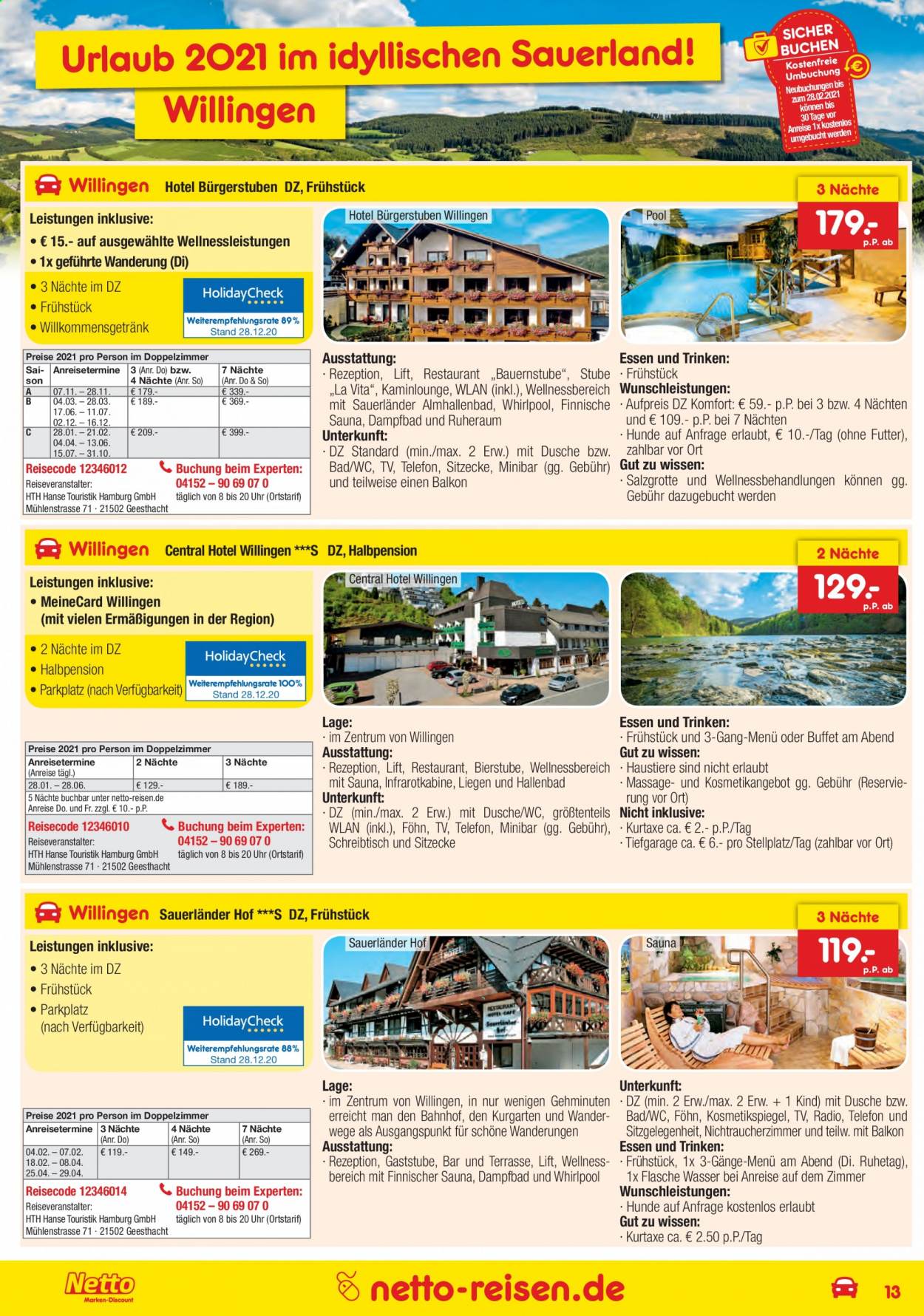 Netto Marken-Discount Prospekte  - 1.02.2021 - 28.02.2021. Seite 13