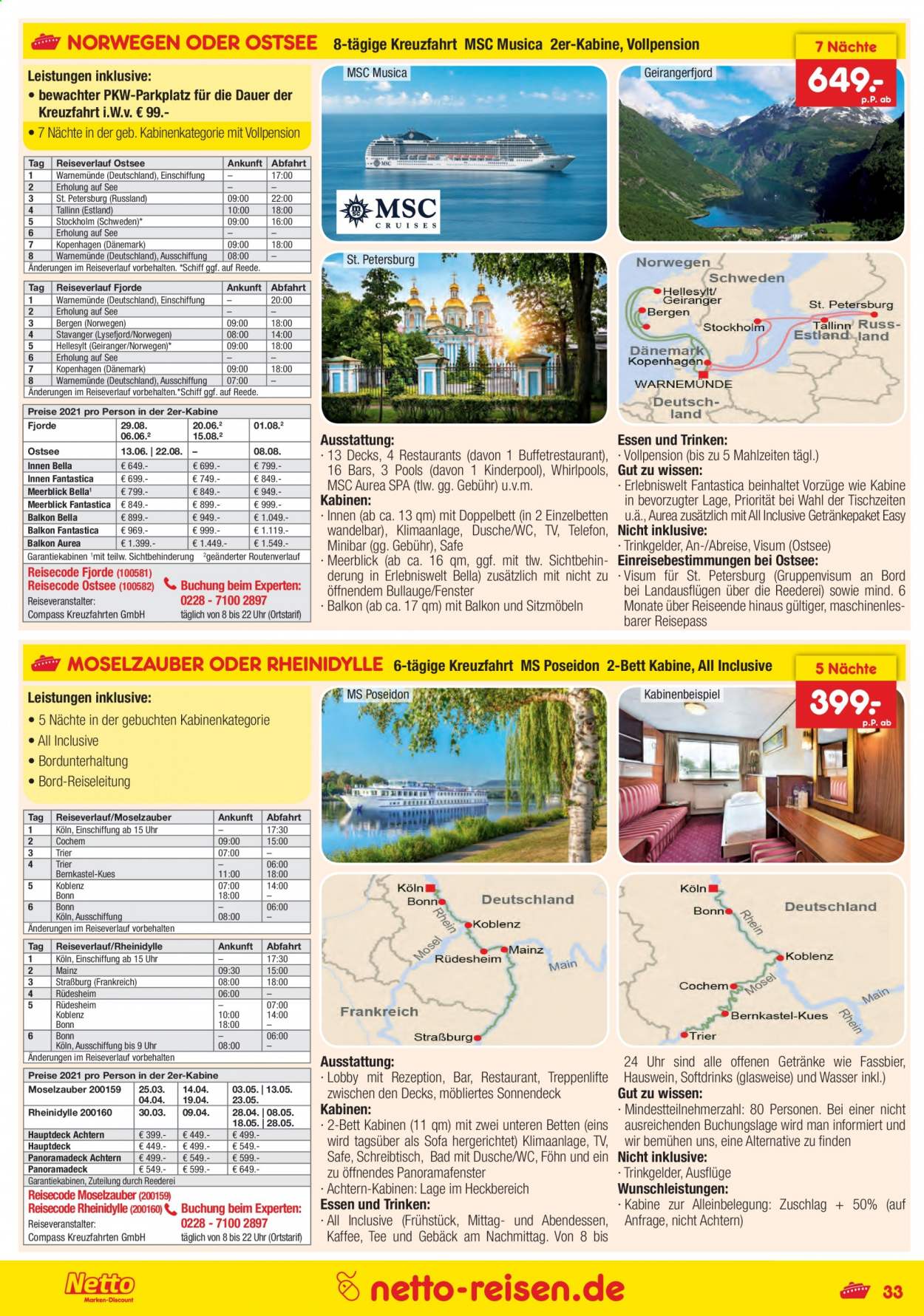 Netto Marken-Discount Prospekte  - 1.02.2021 - 28.02.2021. Seite 33