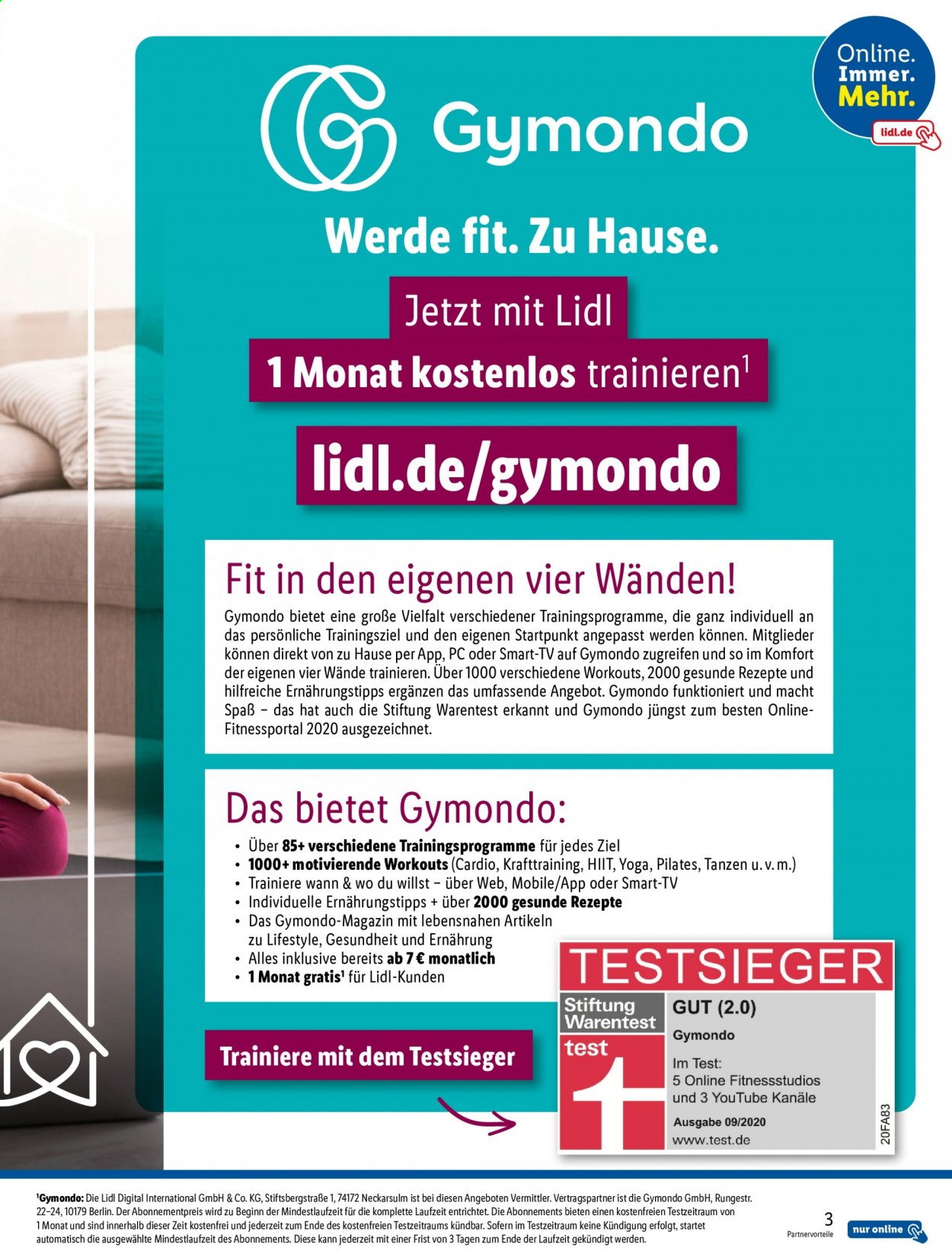 Lidl Prospekte  - 1.01.2021 - 31.03.2021. Seite 3