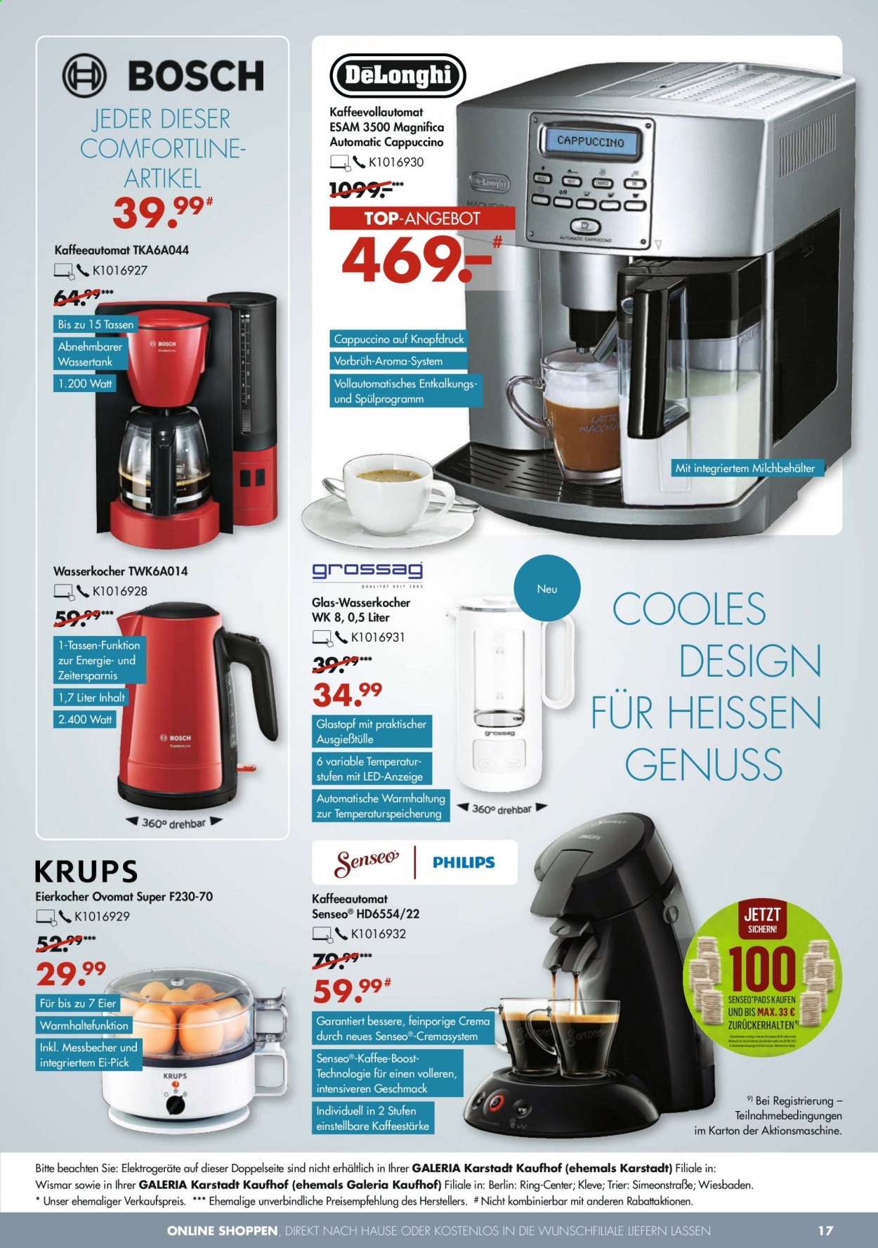 GALERIA Karstadt Kaufhof Prospekte  - 1.02.2021 - 9.02.2021. Seite 17