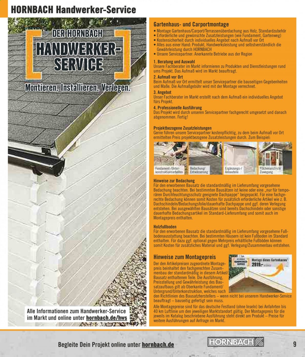 Hornbach Prospekte  - 1.02.2021 - 1.03.2021. Seite 9