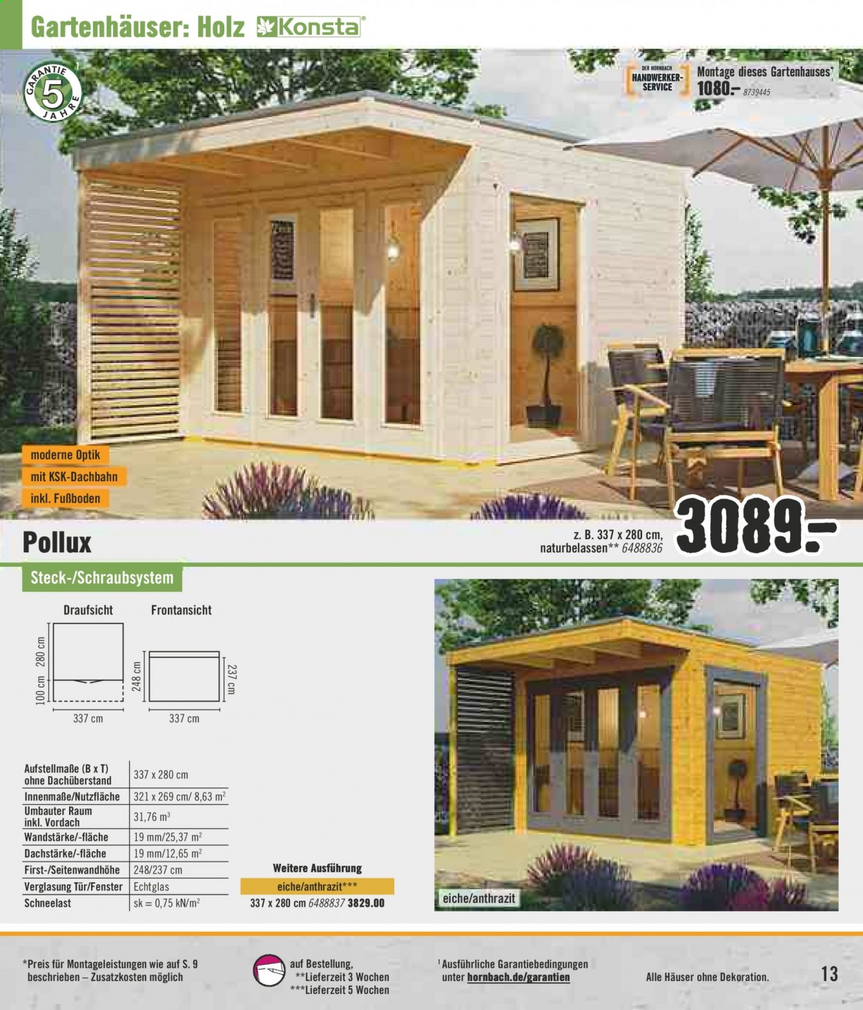 Hornbach Prospekte  - 1.02.2021 - 1.03.2021. Seite 13