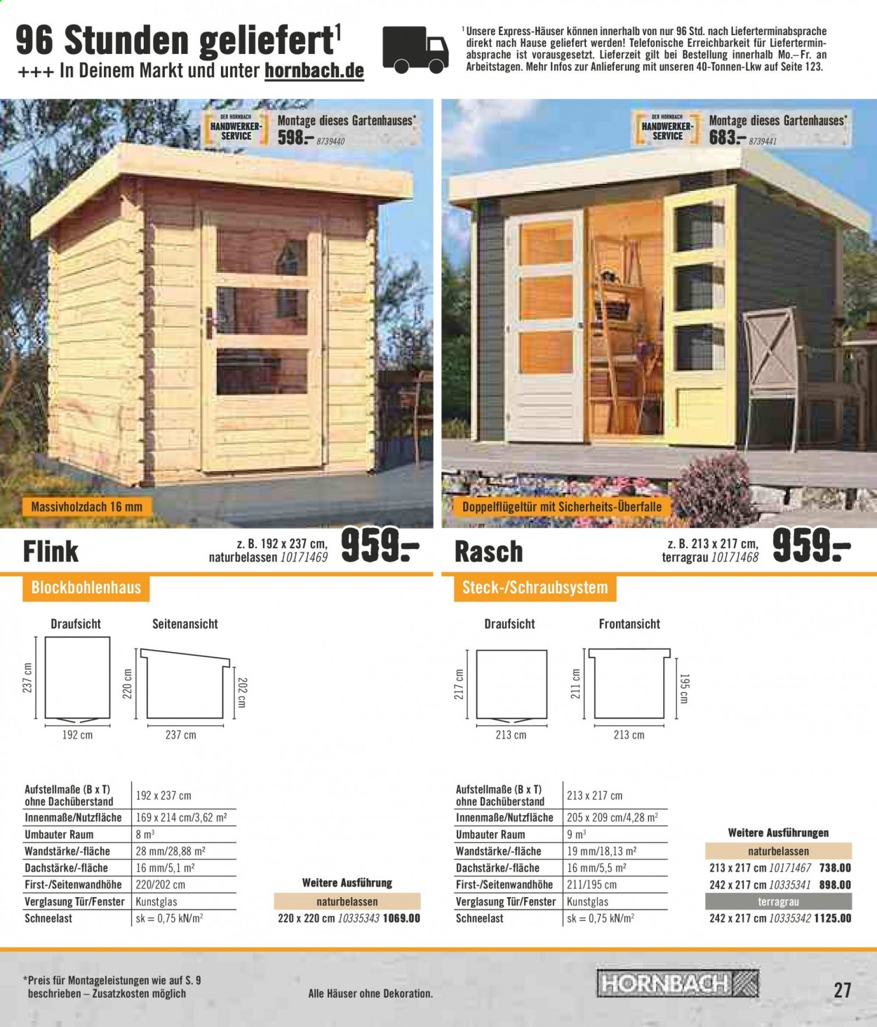 Hornbach Prospekte  - 1.02.2021 - 1.03.2021. Seite 27