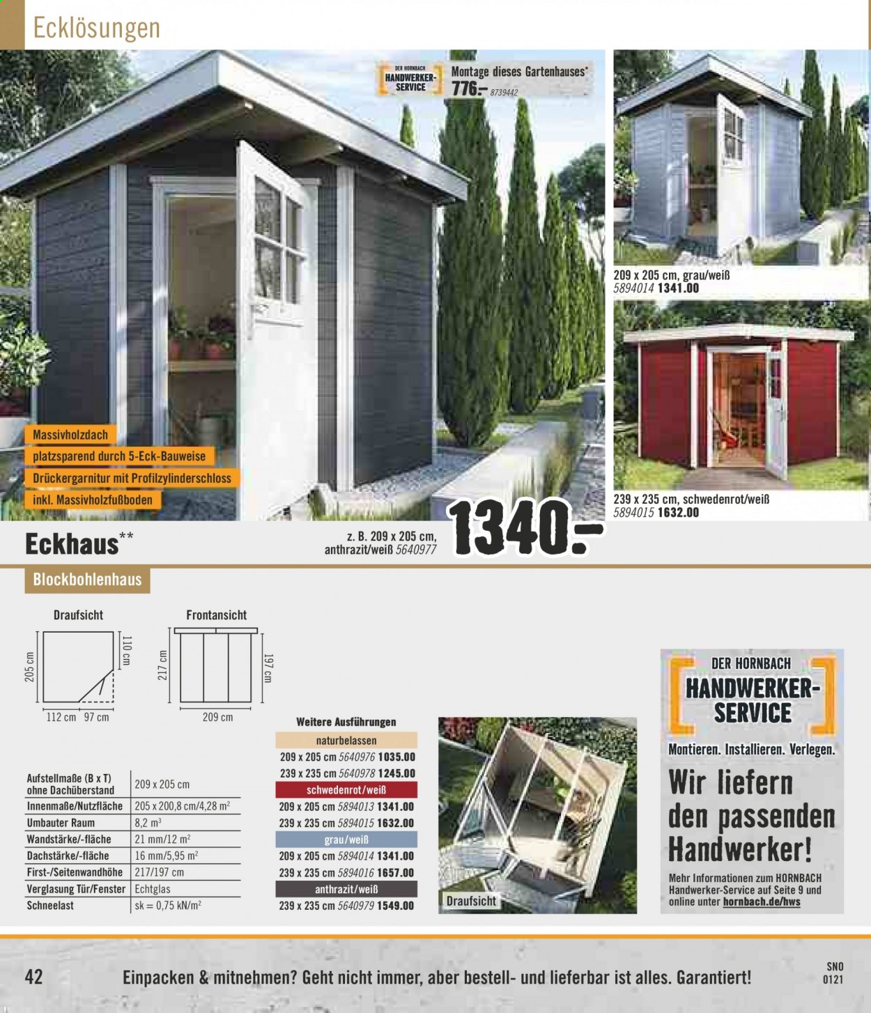 Hornbach Prospekte  - 1.02.2021 - 1.03.2021. Seite 42