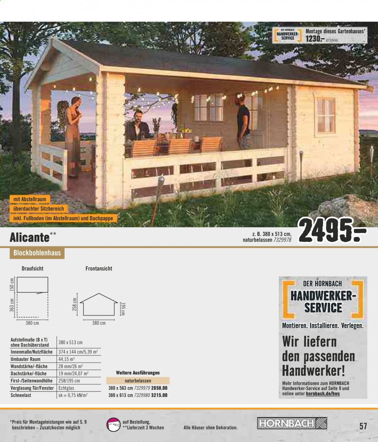 Hornbach Prospekte  - 1.02.2021 - 1.03.2021. Seite 57