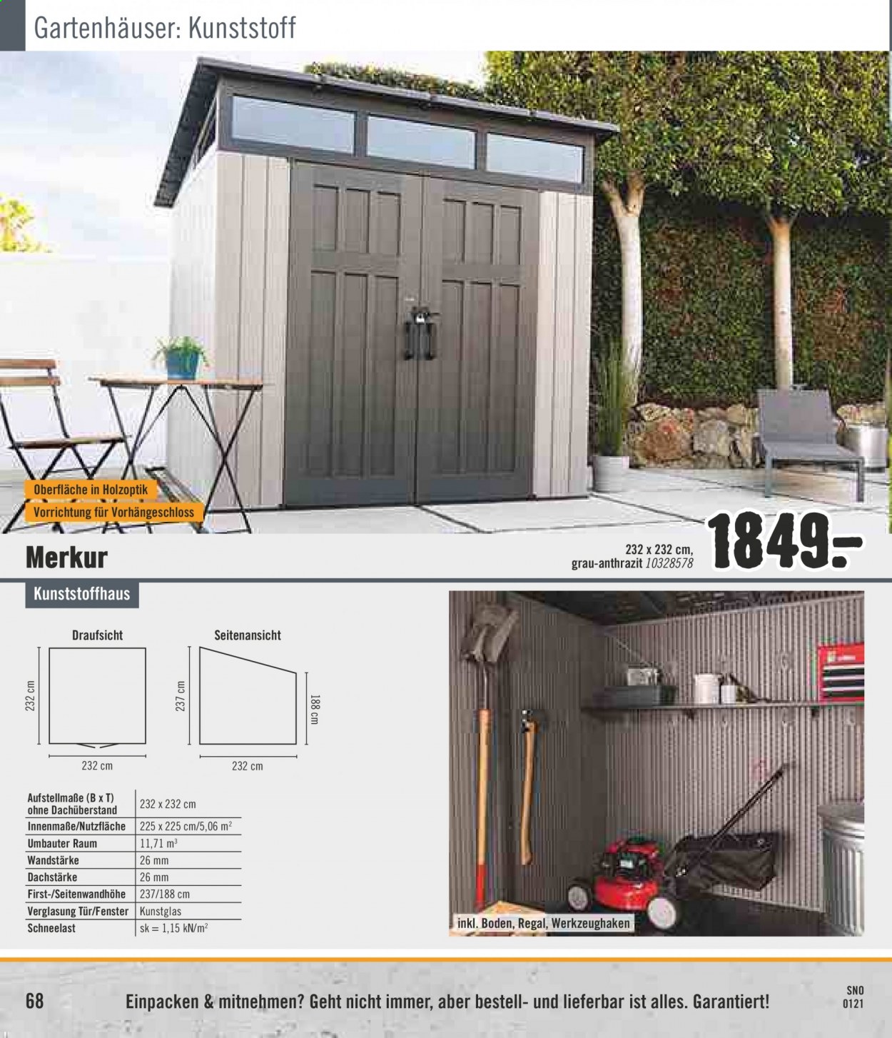 Hornbach Prospekte  - 1.02.2021 - 1.03.2021. Seite 68