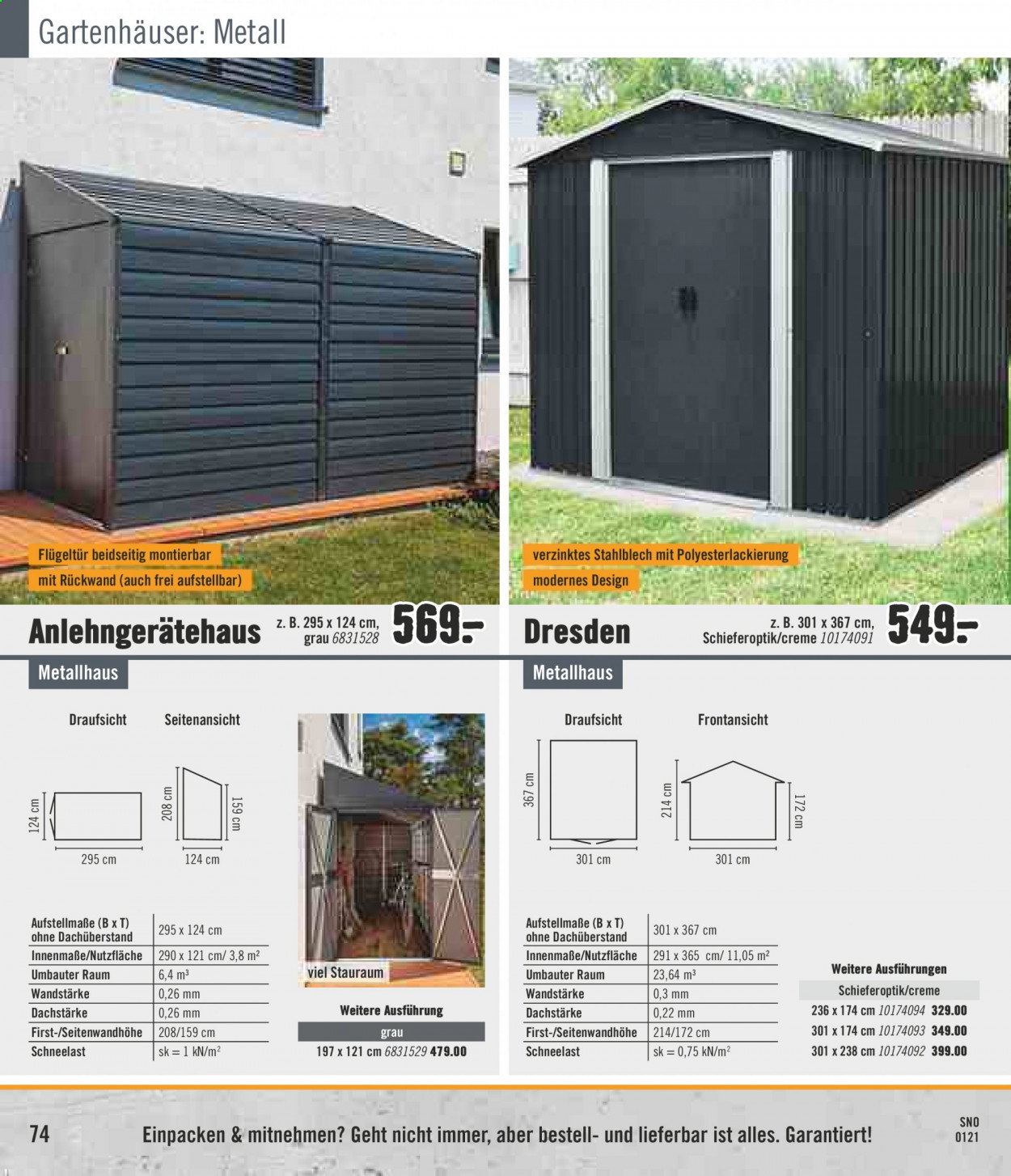 Hornbach Prospekte  - 1.02.2021 - 1.03.2021. Seite 74