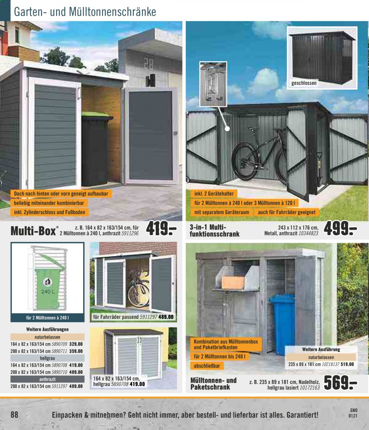 Hornbach Prospekte  - 1.02.2021 - 1.03.2021. Seite 88