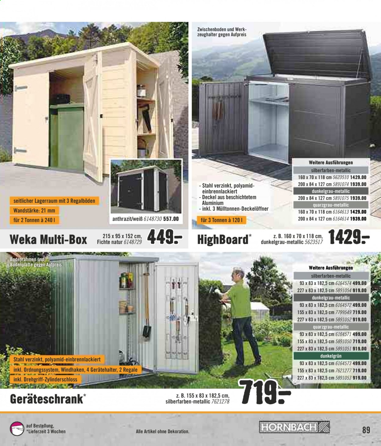 Hornbach Prospekte  - 1.02.2021 - 1.03.2021. Seite 89