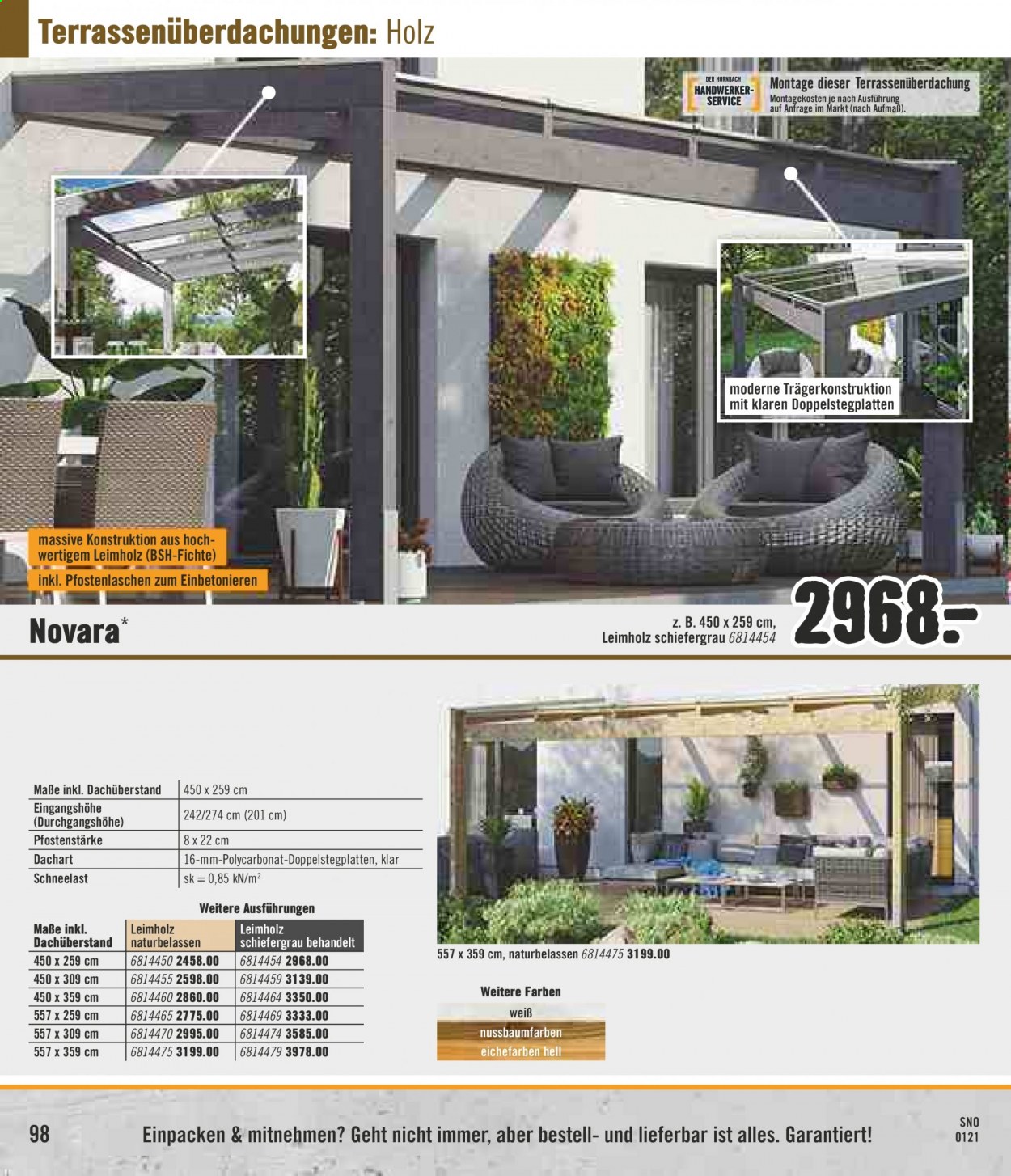 Hornbach Prospekte  - 1.02.2021 - 1.03.2021. Seite 98