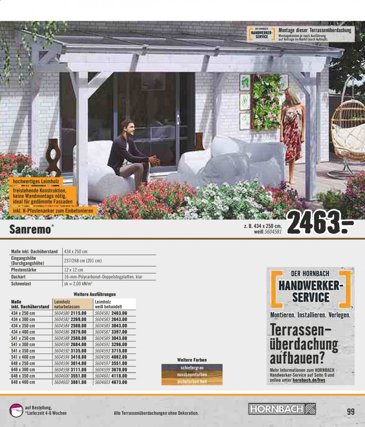 Hornbach Prospekte  - 1.02.2021 - 1.03.2021. Seite 99