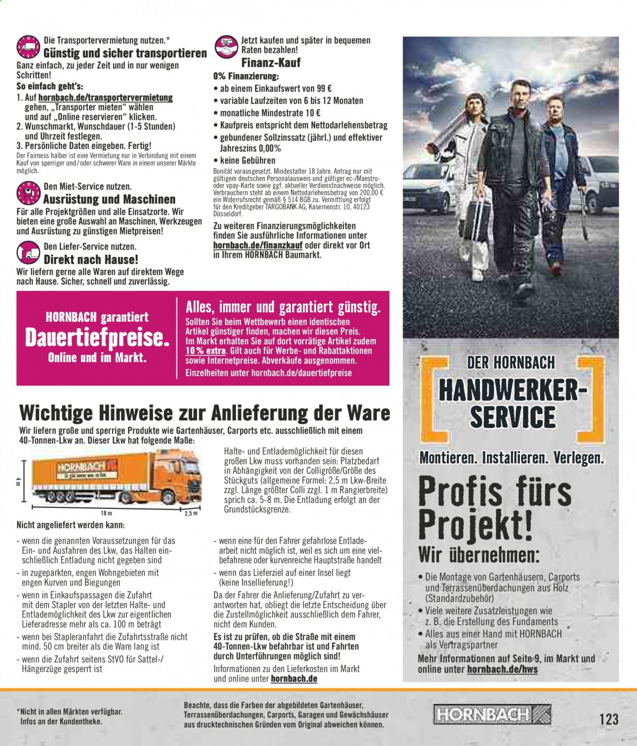 Hornbach Prospekte  - 1.02.2021 - 1.03.2021. Seite 123
