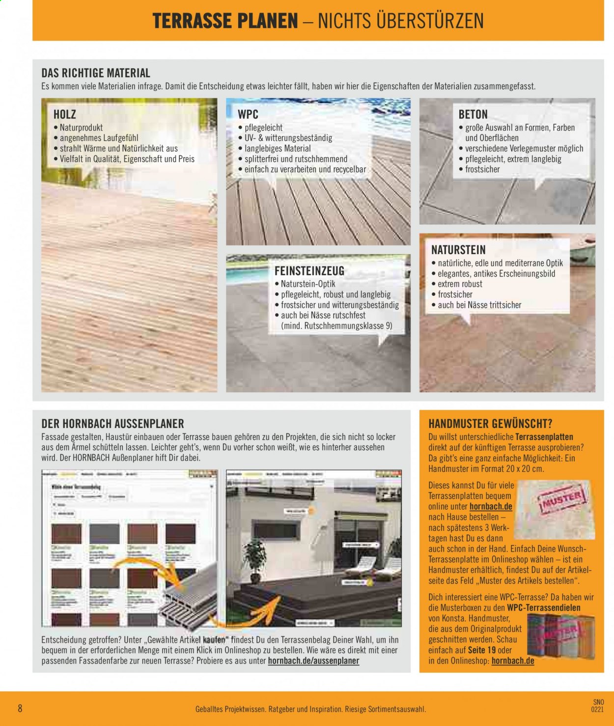 Hornbach Prospekte  - 2.02.2021 - 1.03.2021. Seite 8