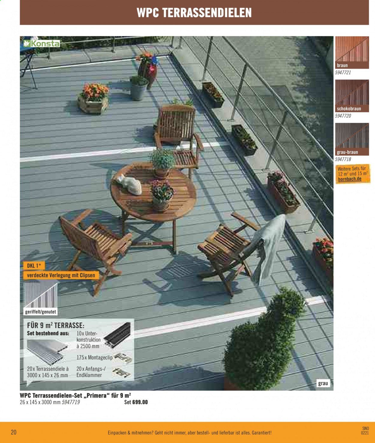 Hornbach Prospekte  - 2.02.2021 - 1.03.2021. Seite 20