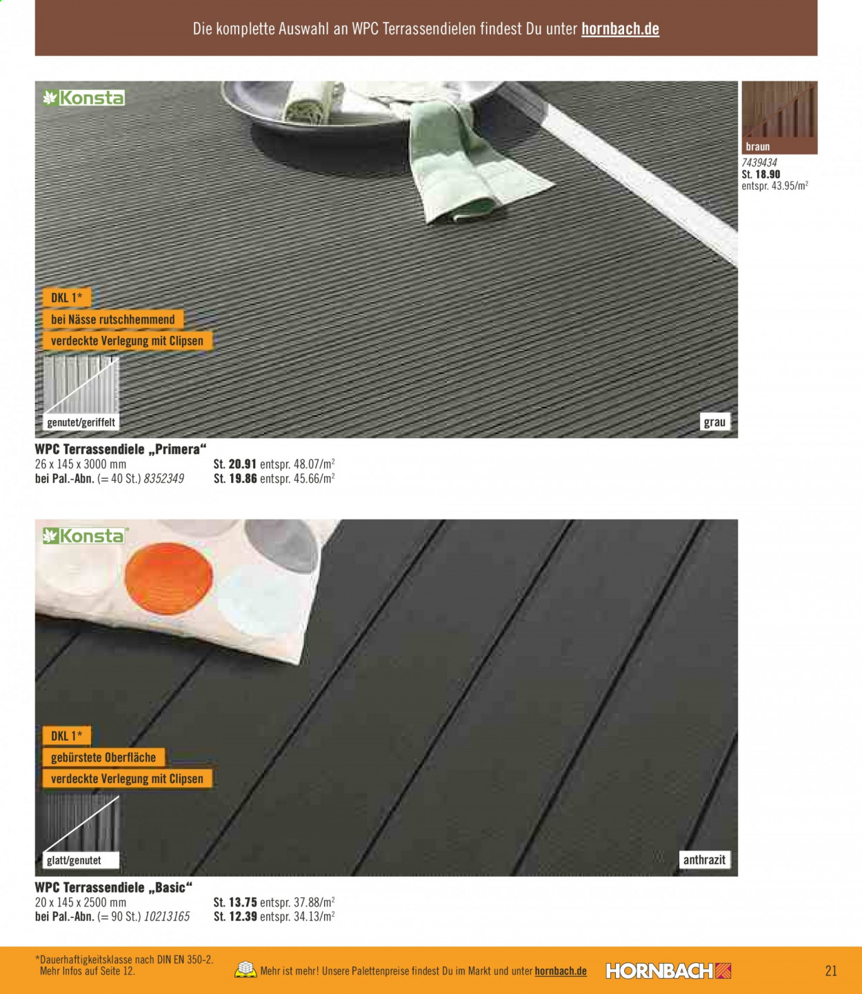 Hornbach Prospekte  - 2.02.2021 - 1.03.2021. Seite 21