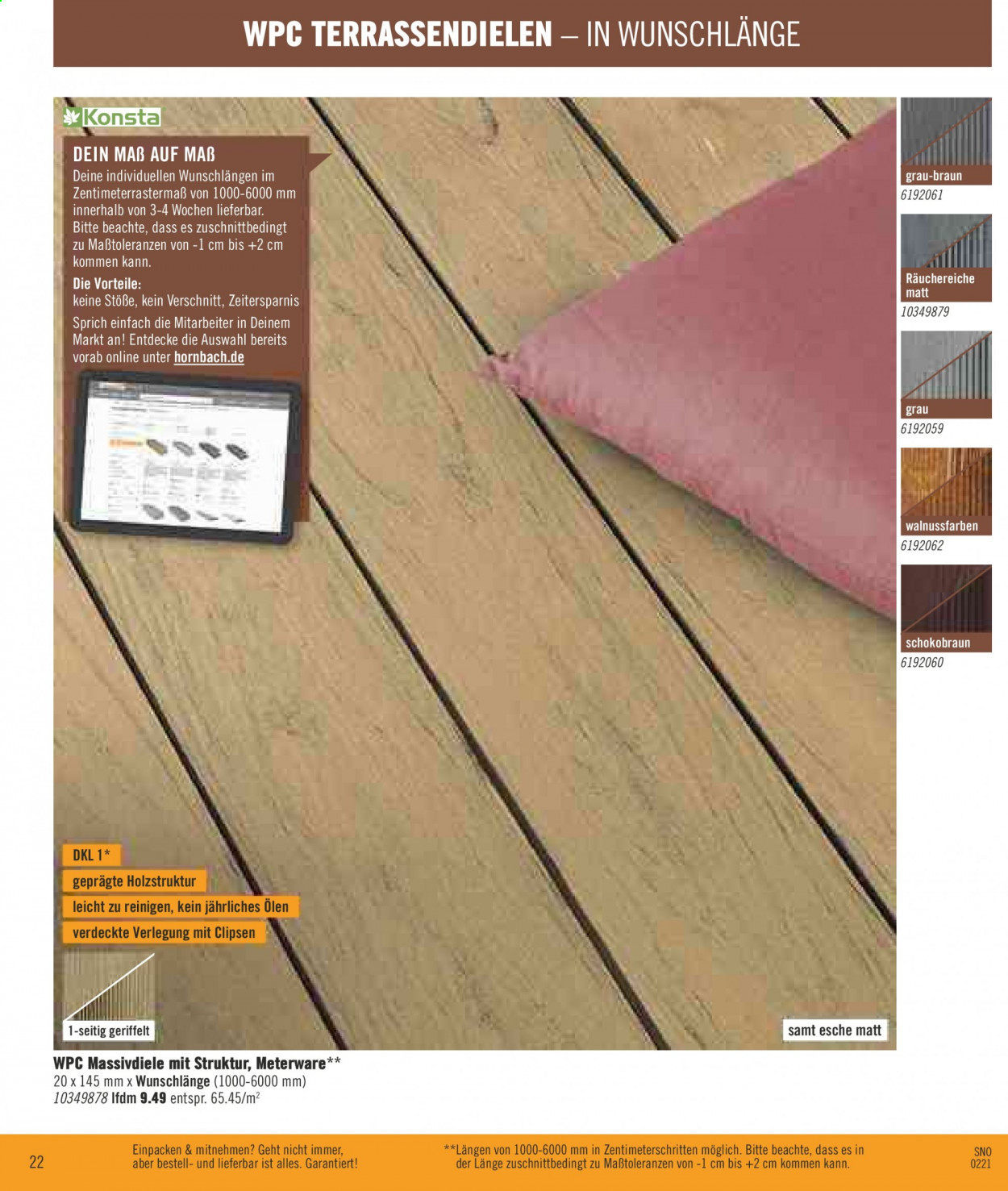 Hornbach Prospekte  - 2.02.2021 - 1.03.2021. Seite 22
