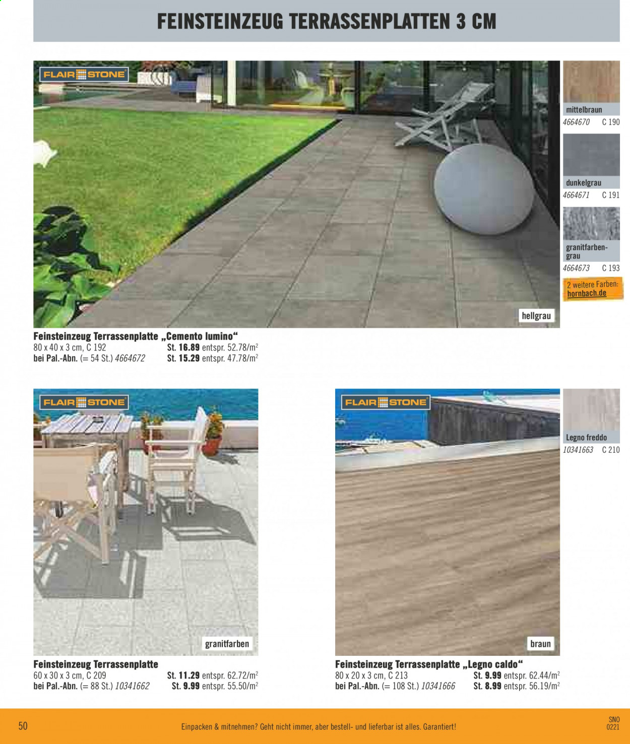 Hornbach Prospekte  - 2.02.2021 - 1.03.2021. Seite 50