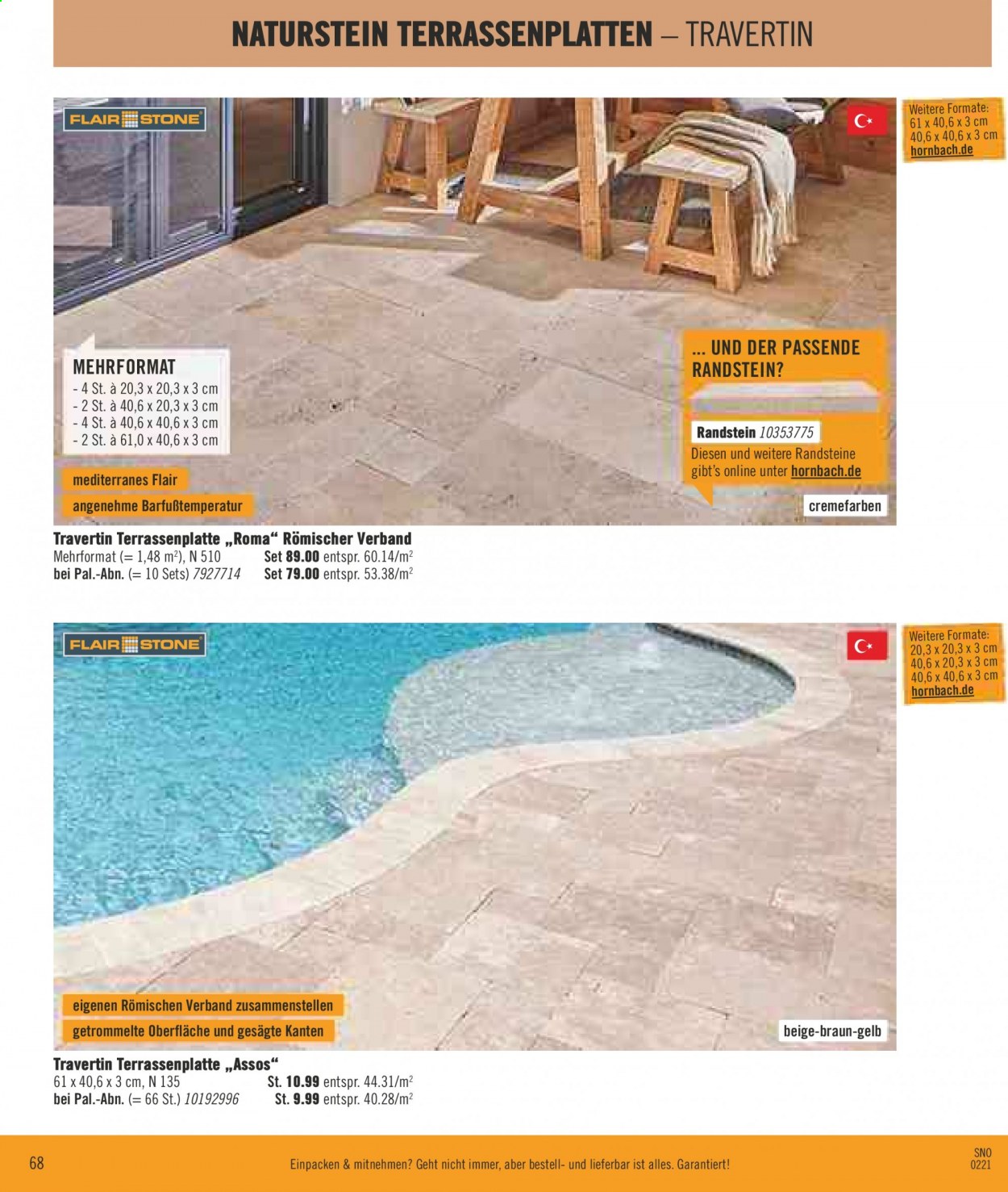 Hornbach Prospekte  - 2.02.2021 - 1.03.2021. Seite 68