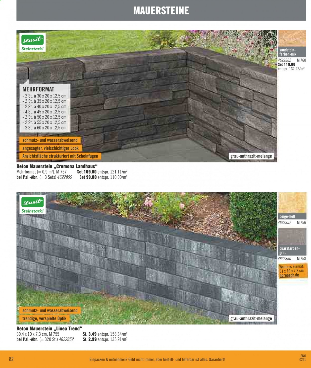 Hornbach Prospekte  - 2.02.2021 - 1.03.2021. Seite 82