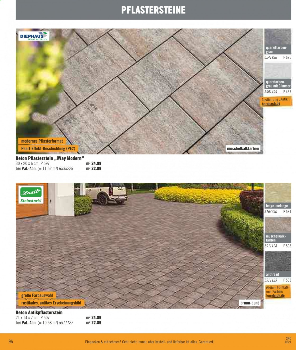Hornbach Prospekte  - 2.02.2021 - 1.03.2021. Seite 96