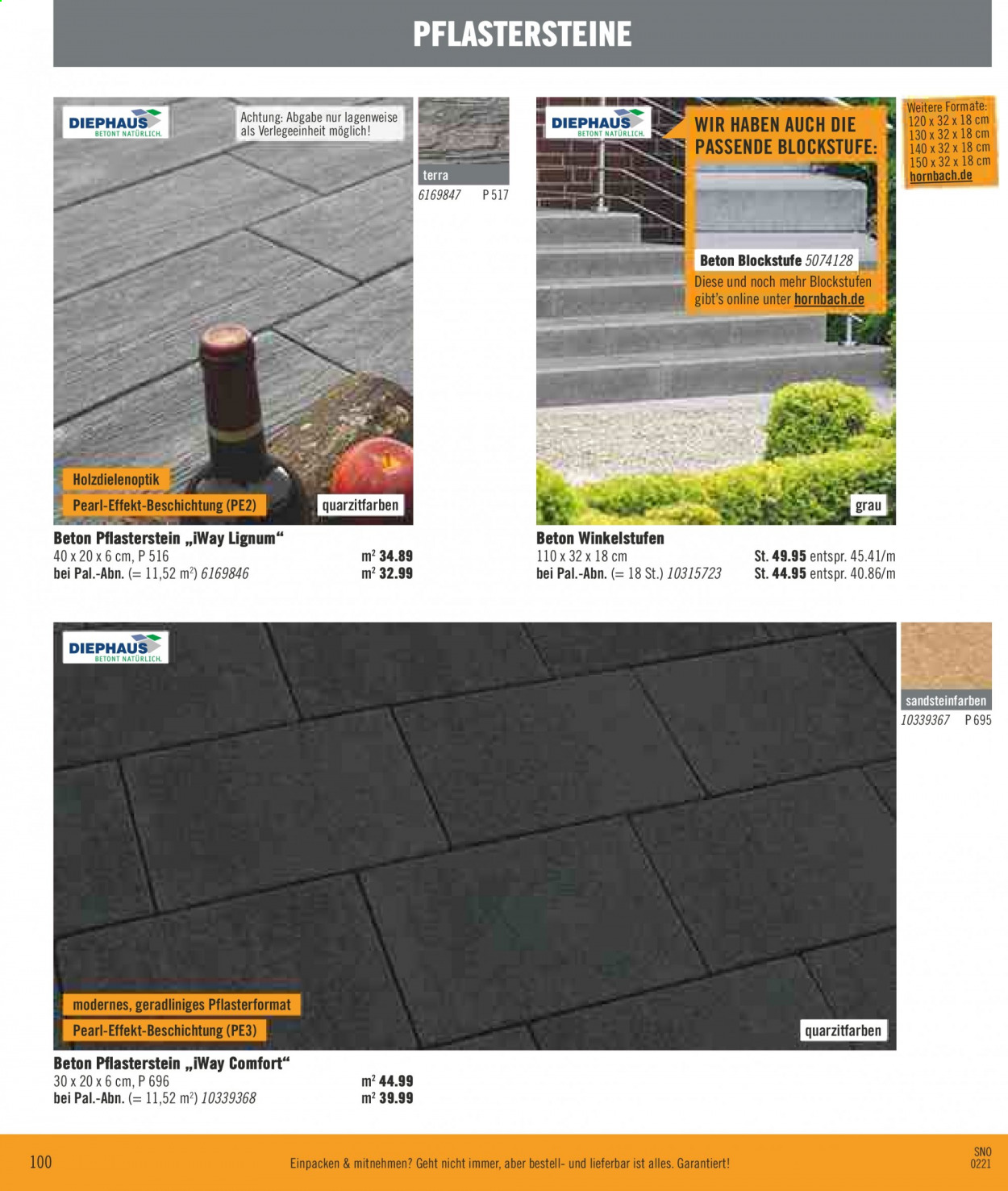 Hornbach Prospekte  - 2.02.2021 - 1.03.2021. Seite 100