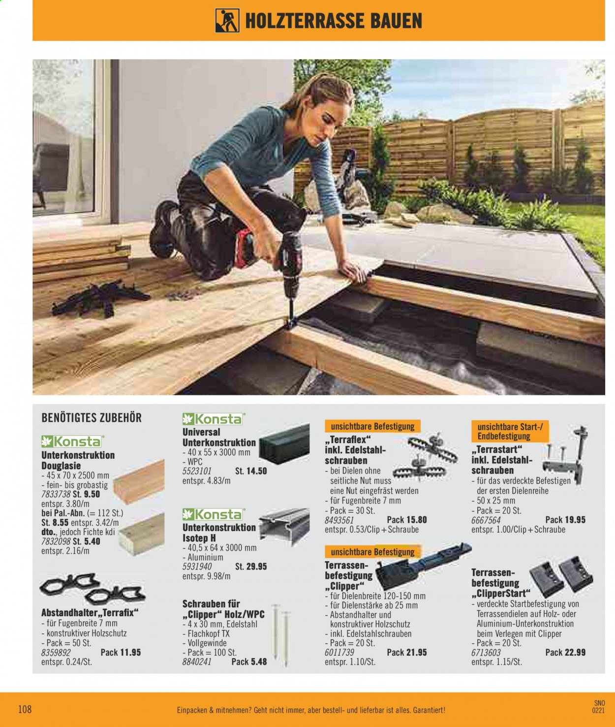 Hornbach Prospekte  - 2.02.2021 - 1.03.2021. Seite 108