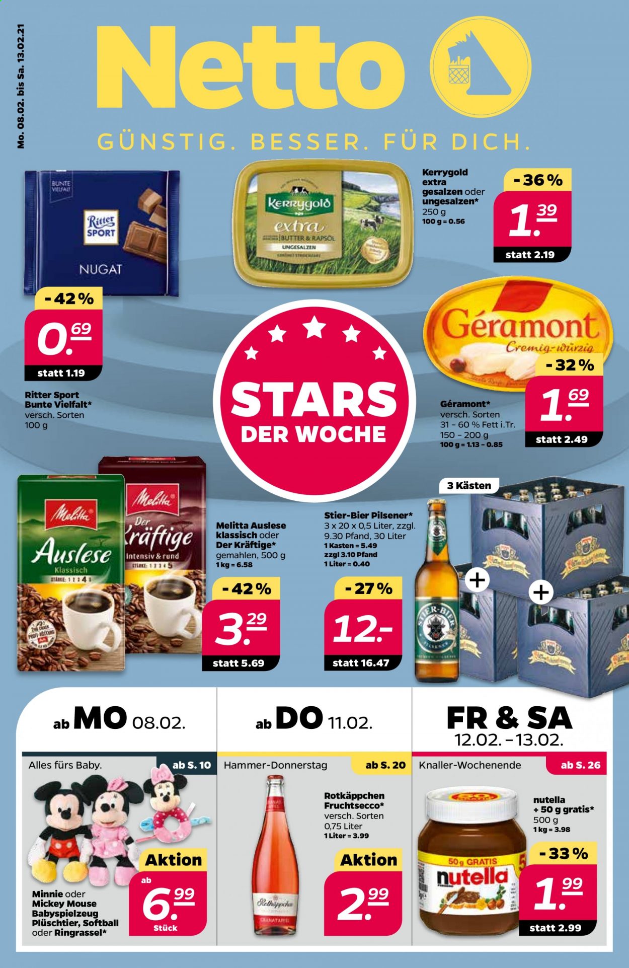 Netto Prospekte  - 8.02.2021 - 13.02.2021. Seite 1