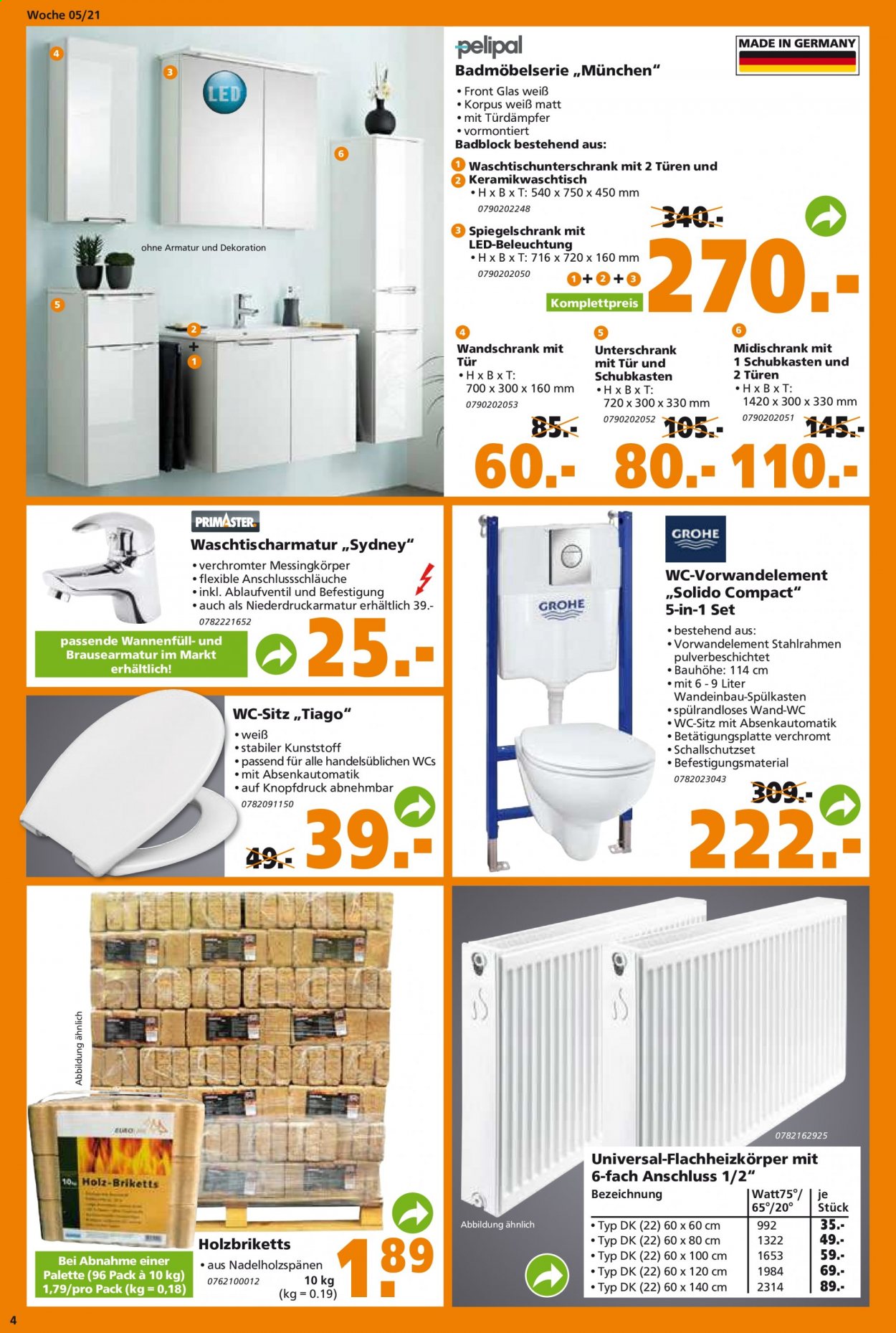 Globus Baumarkt Prospekte  - 2.02.2021 - 9.02.2021. Seite 4