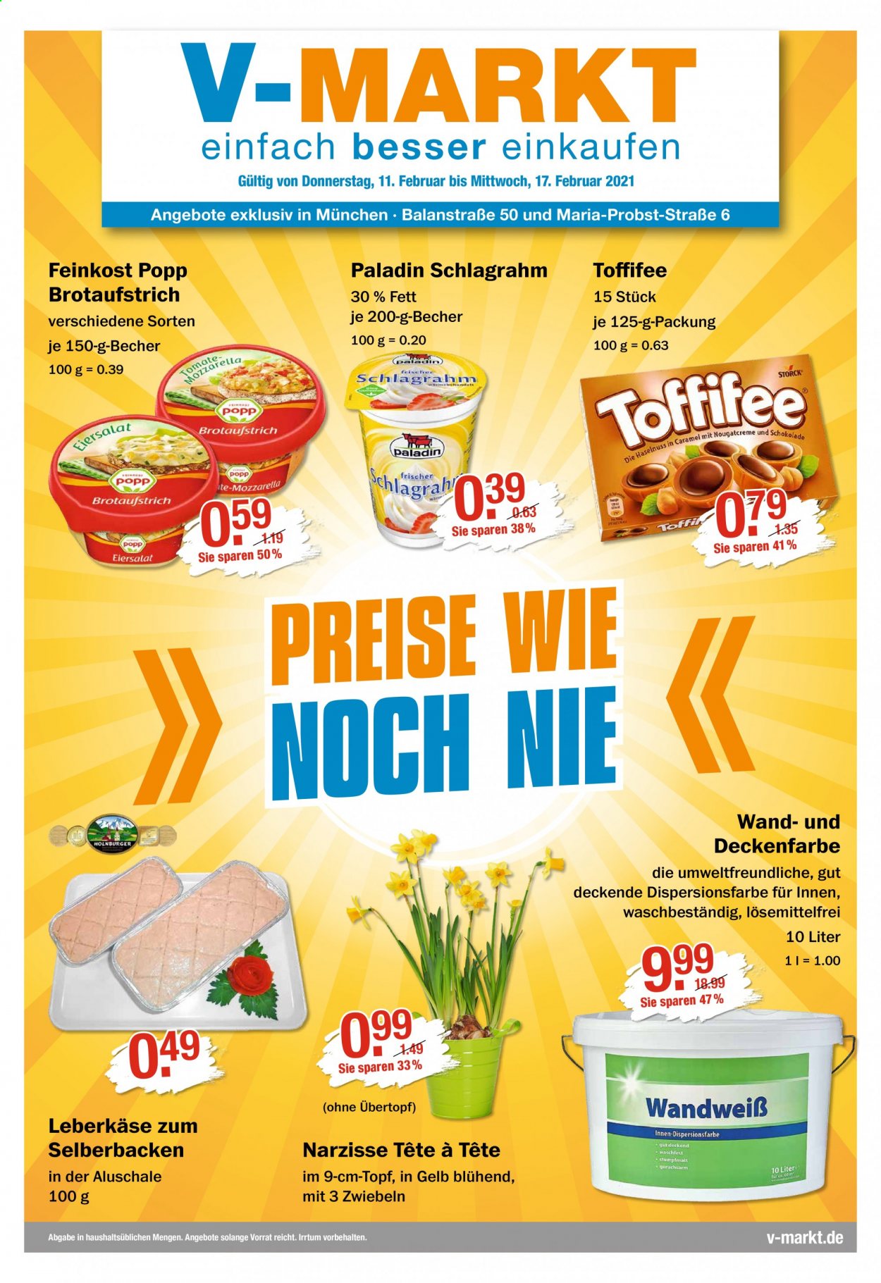 V-Markt Prospekte  - 11.02.2021 - 17.02.2021. Seite 2