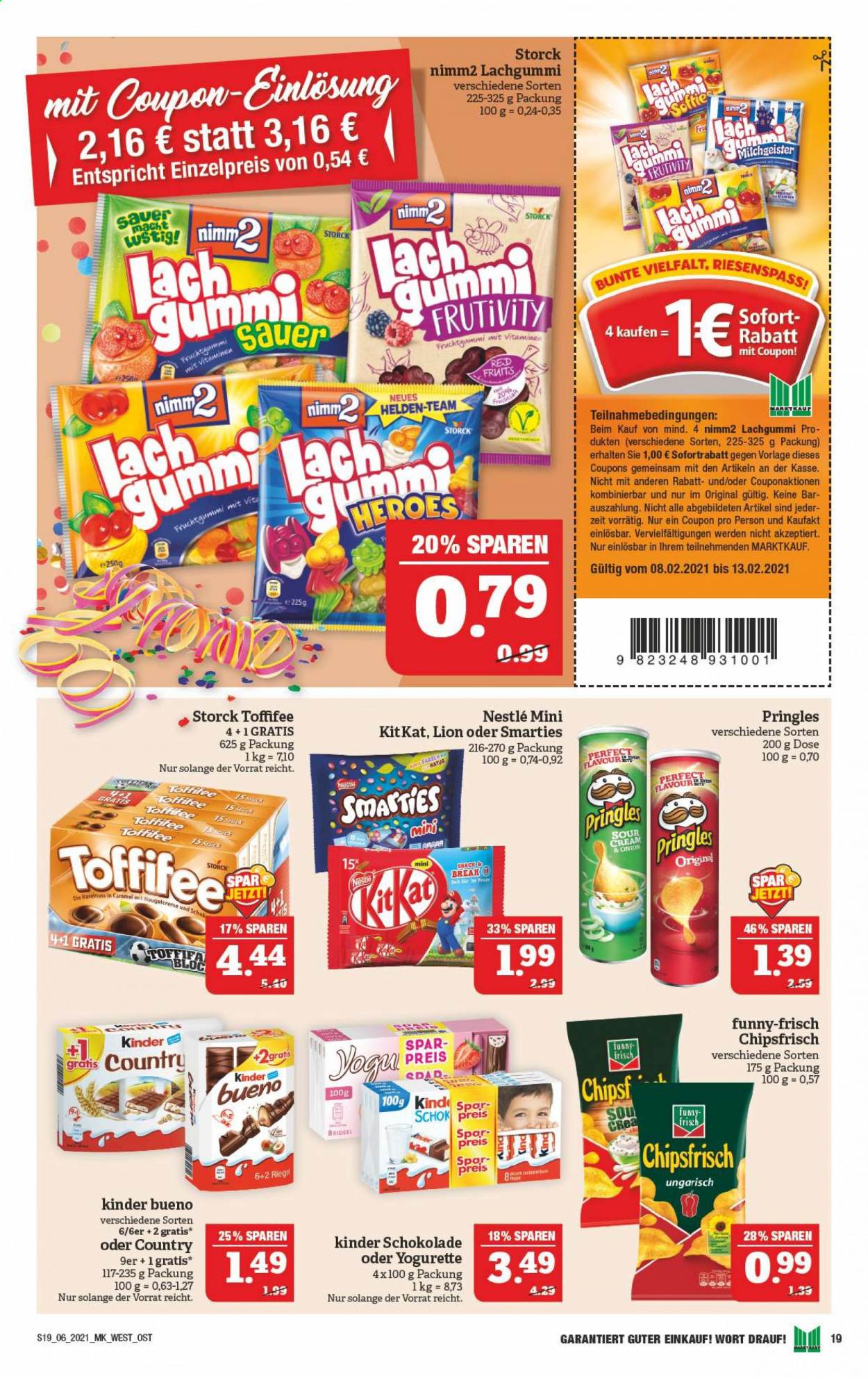 Marktkauf Prospekte  - 8.02.2021 - 13.02.2021. Seite 19