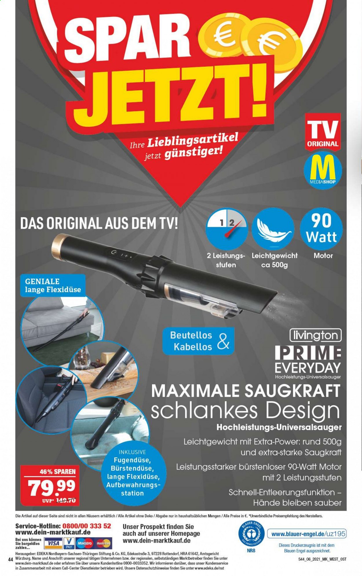 Marktkauf Prospekte  - 8.02.2021 - 13.02.2021. Seite 44