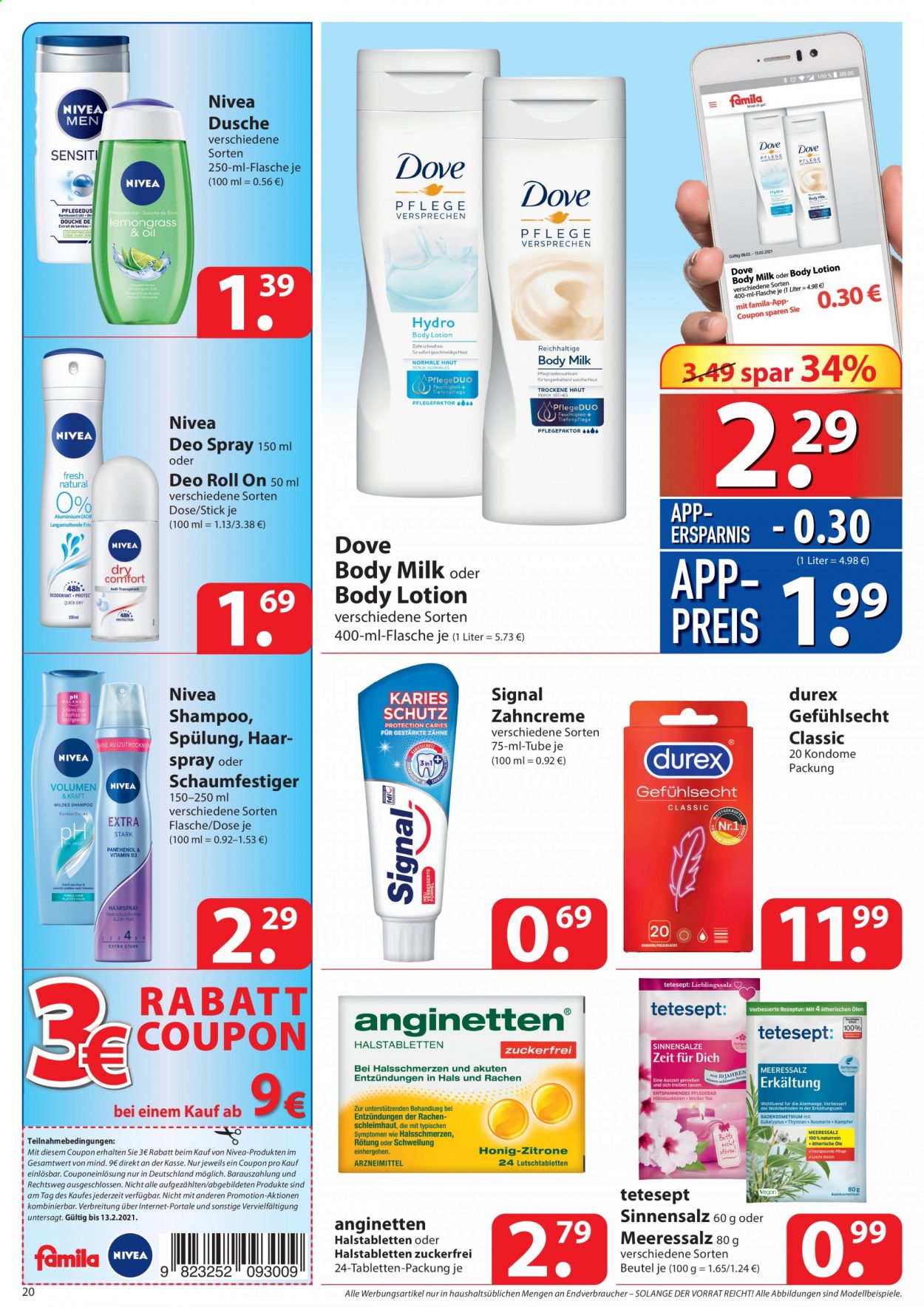 famila Prospekte  - 8.02.2021 - 13.02.2021. Seite 20
