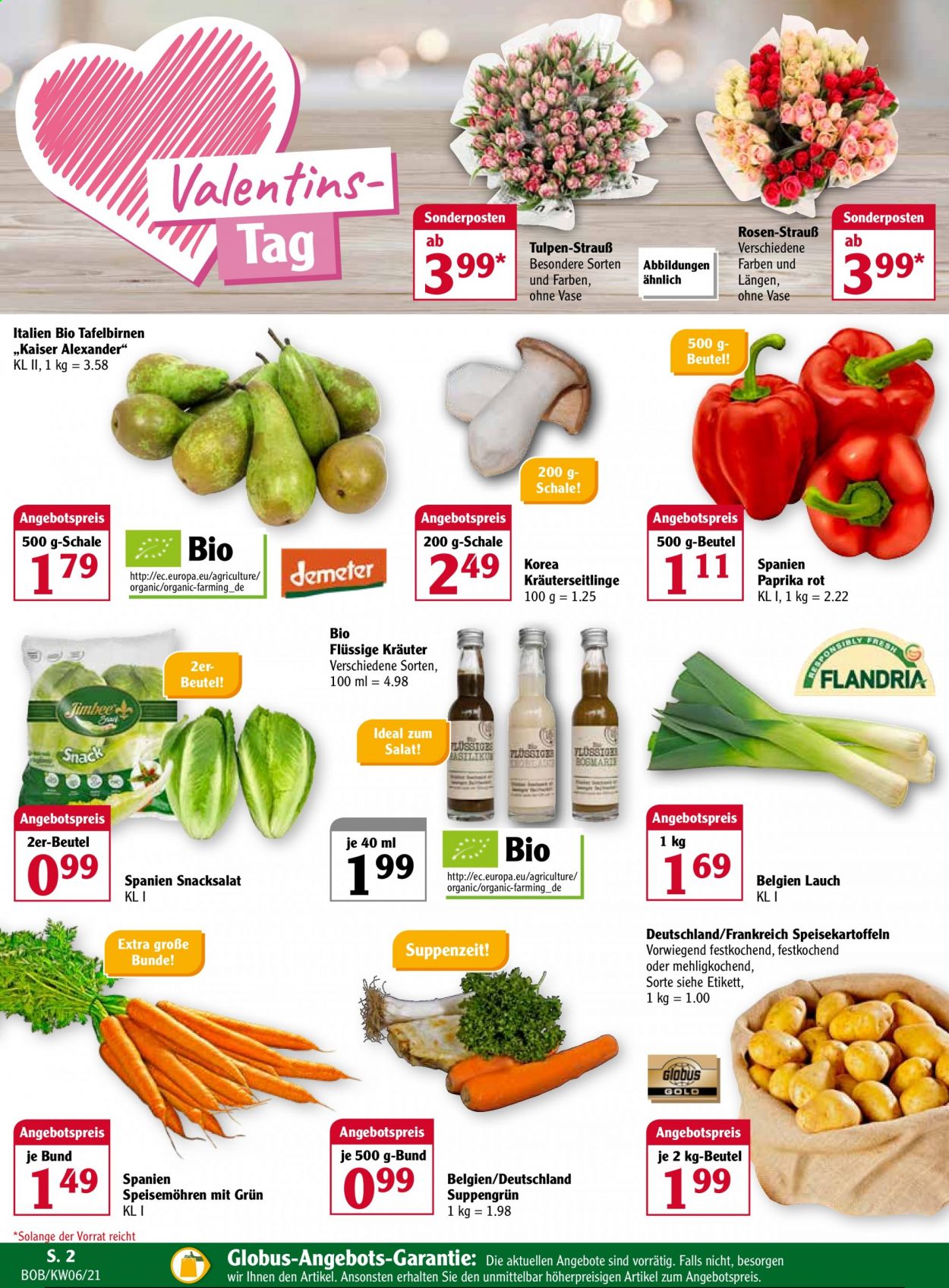 Globus Prospekte  - 8.02.2021 - 13.02.2021. Seite 2
