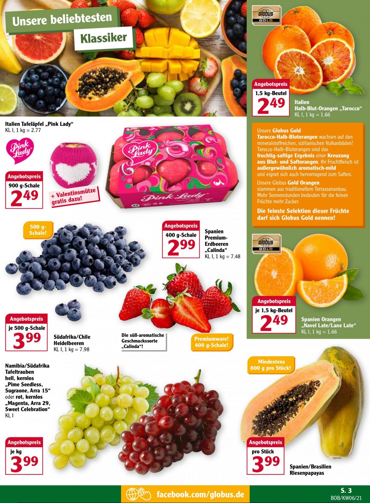 Globus Prospekte  - 8.02.2021 - 13.02.2021. Seite 3