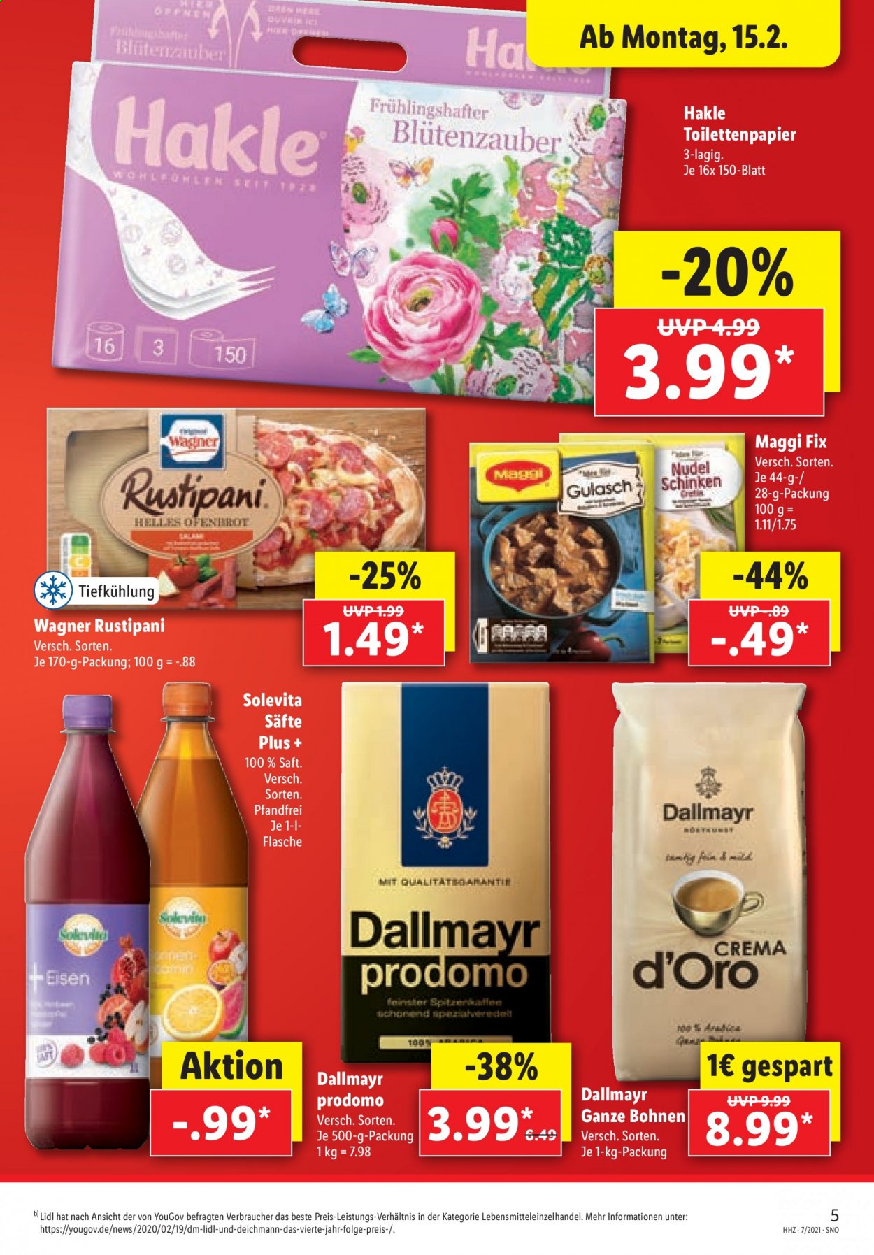 Lidl Prospekte  - 15.02.2021 - 20.02.2021. Seite 5