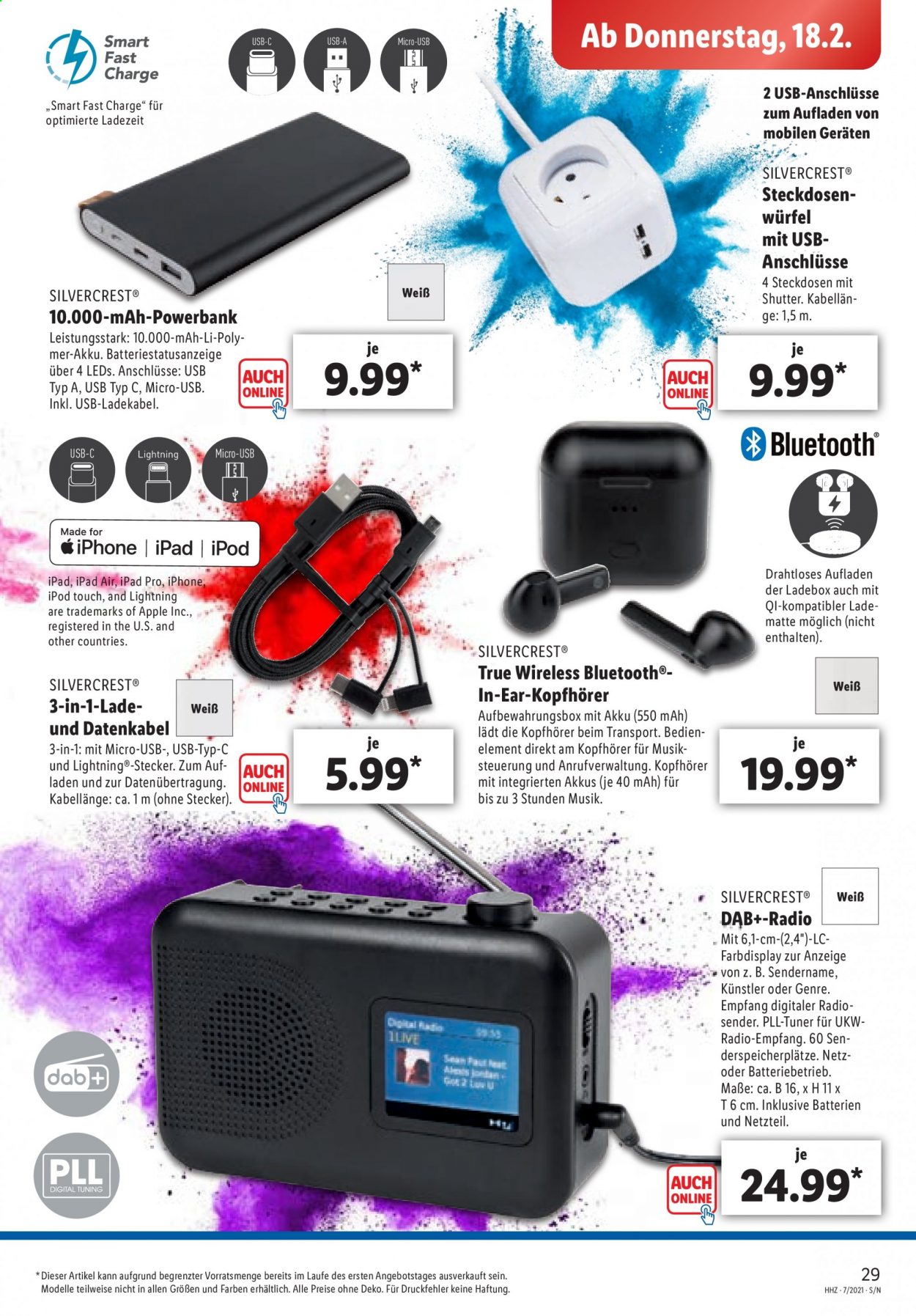 Lidl Prospekte  - 15.02.2021 - 20.02.2021. Seite 29