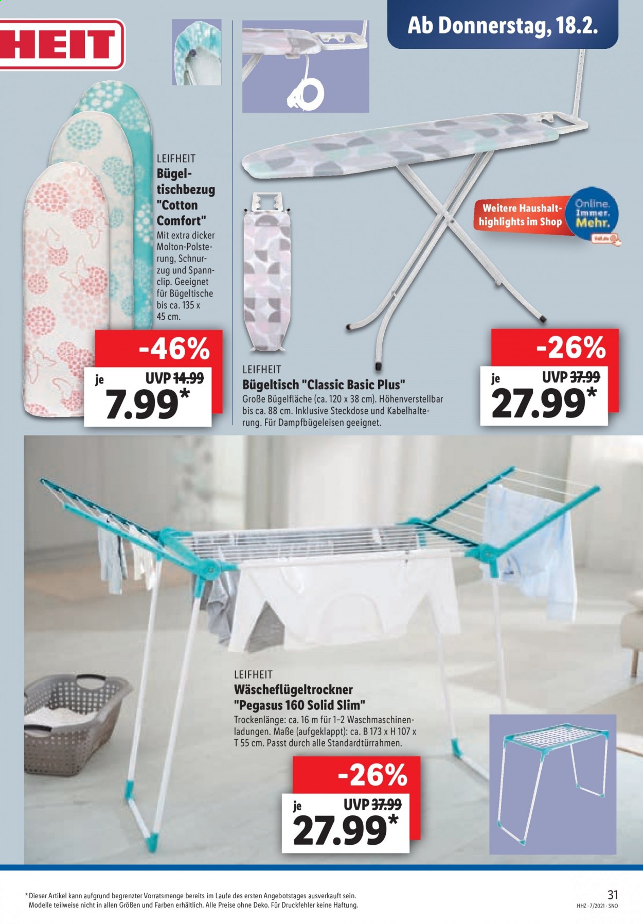 Lidl Prospekte  - 15.02.2021 - 20.02.2021. Seite 31