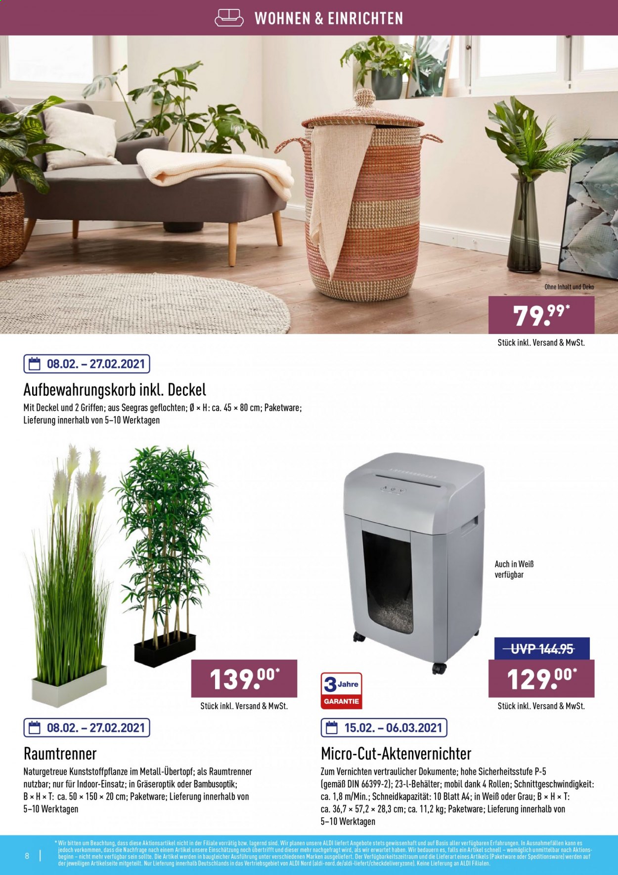ALDI Nord Prospekte . Seite 8