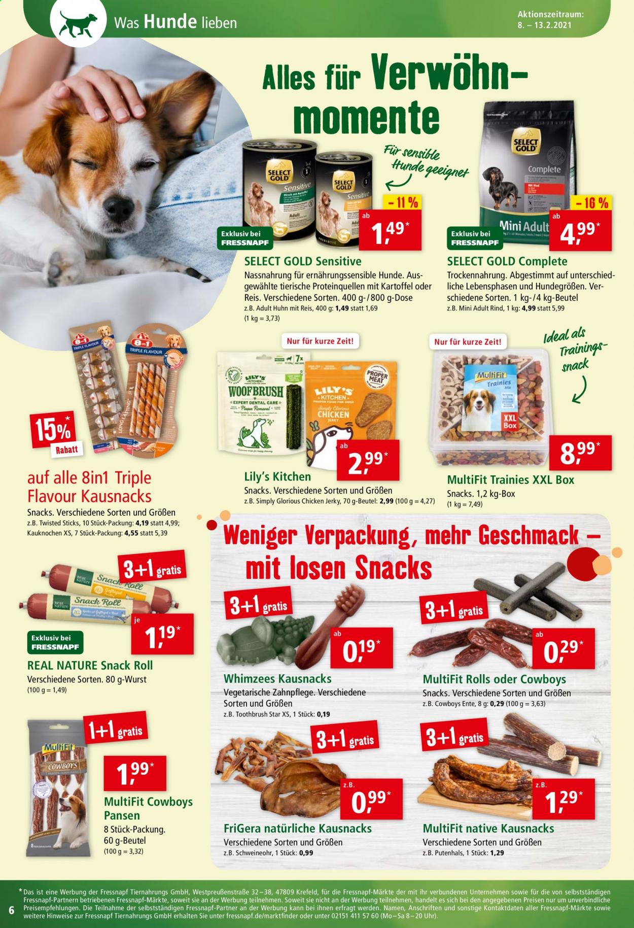 Fressnapf Prospekte  - 8.02.2021 - 13.02.2021. Seite 6