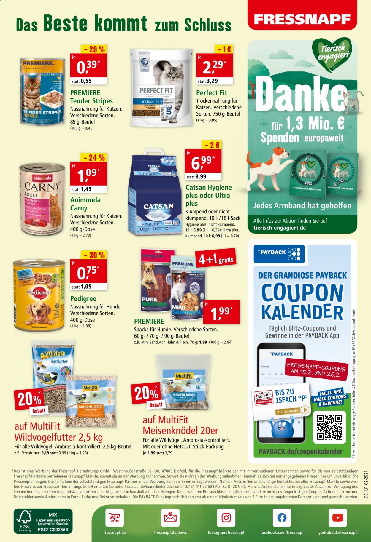 Fressnapf Prospekte  - 8.02.2021 - 13.02.2021. Seite 12