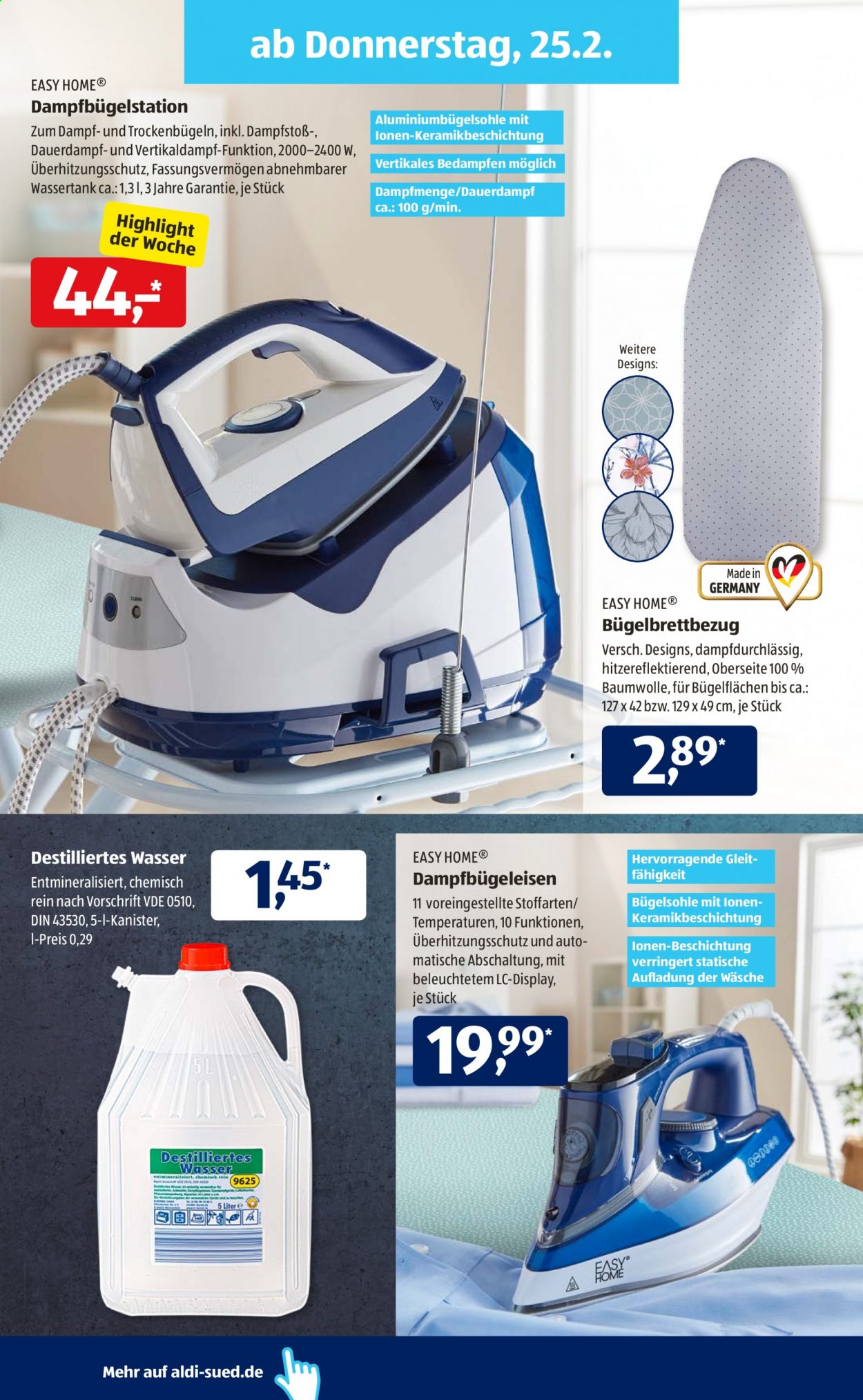 ALDI SÜD Prospekte  - 22.02.2021 - 27.02.2021. Seite 12