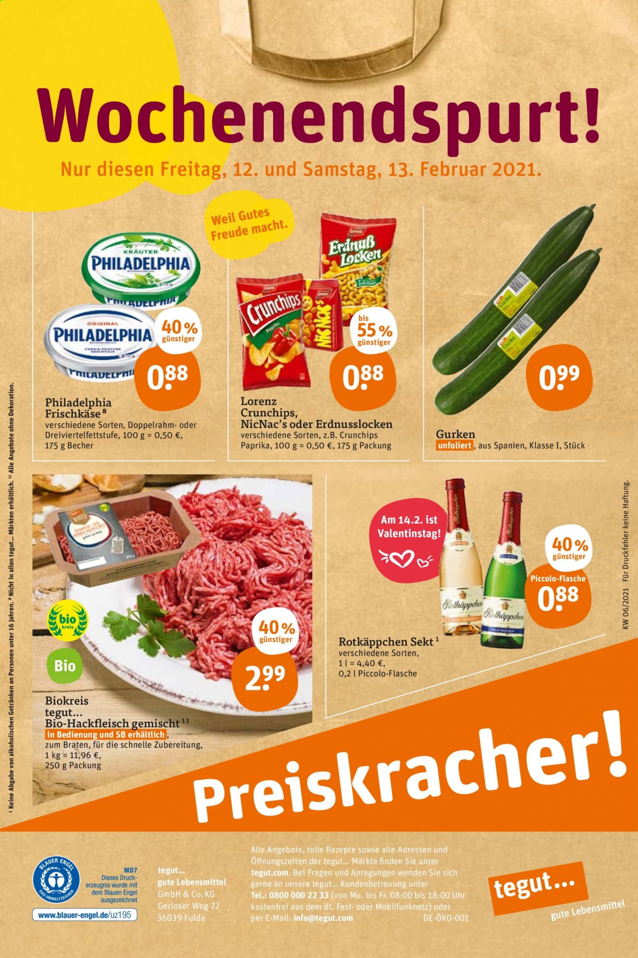 tegut... Prospekte  - 8.02.2021 - 13.02.2021. Seite 26